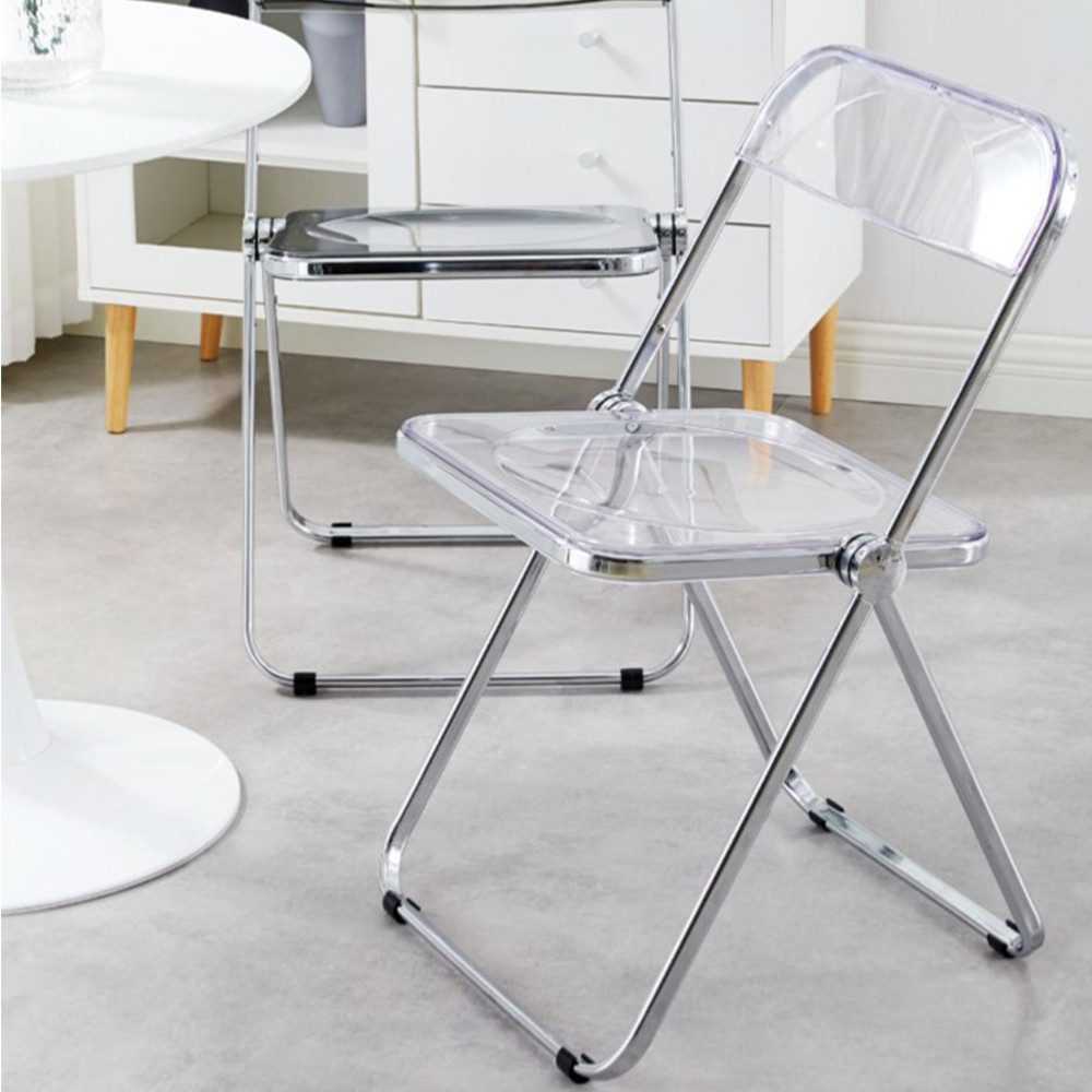 JEOBEST Klappstuhl Acryl Transparent Stuhl, (Stück, günstig online kaufen