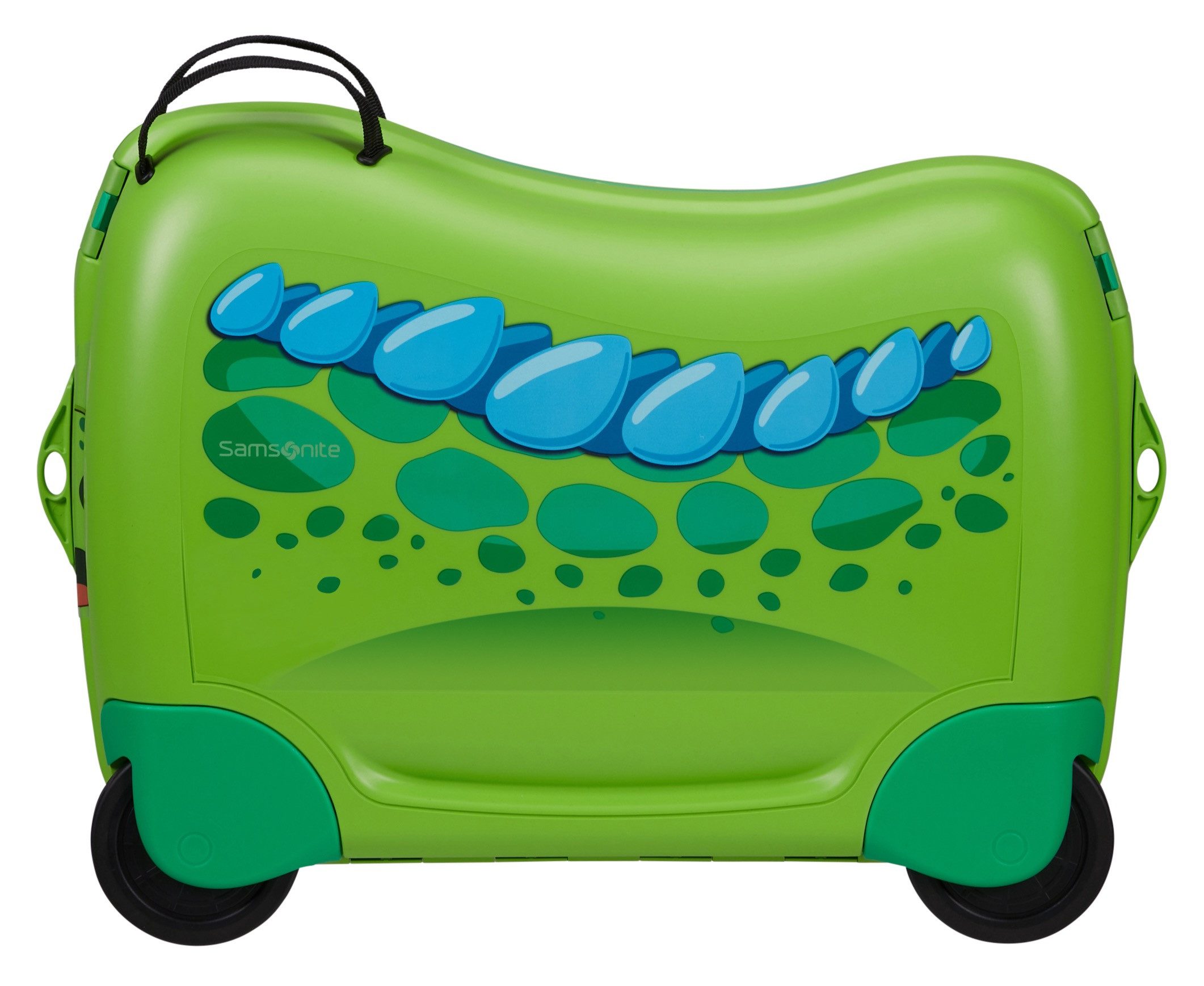 Samsonite Kinderkoffer DREAM2GO DINOSAUR D., 4 Rollen, Kindertrolley Kindergepäck Handgepäck zum Sitzen und Ziehen