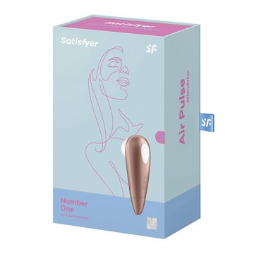 Satisfyer Auflege-Vibrator Satisfyer "Number One" Next Generation, Klitoris-Sauger, 11 Stufen, (1-tlg)