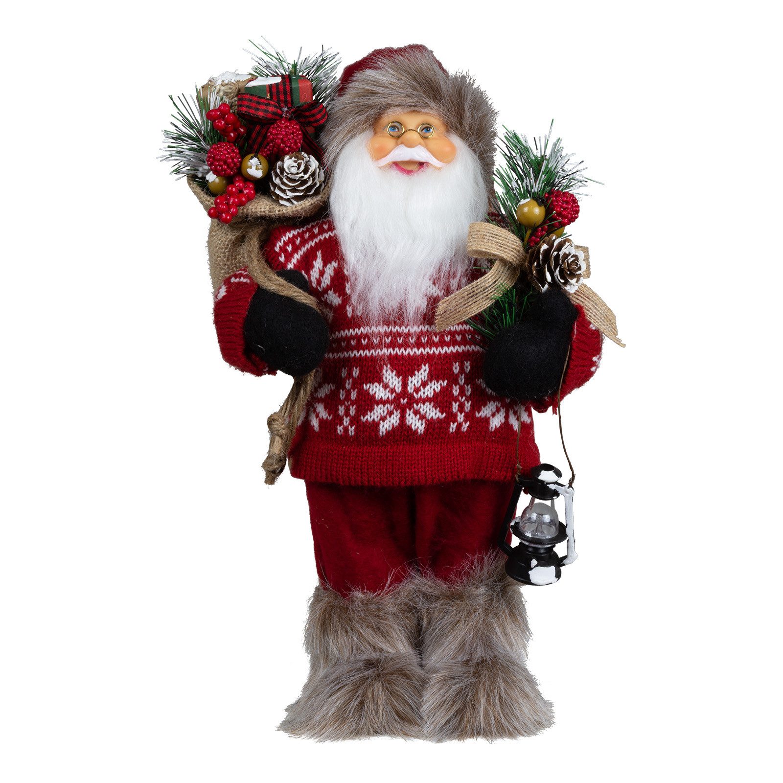 Christmas Paradise Weihnachtsmann Weihnachtsmann Stehend 30 cm (1 St), Weihnachtsdeko