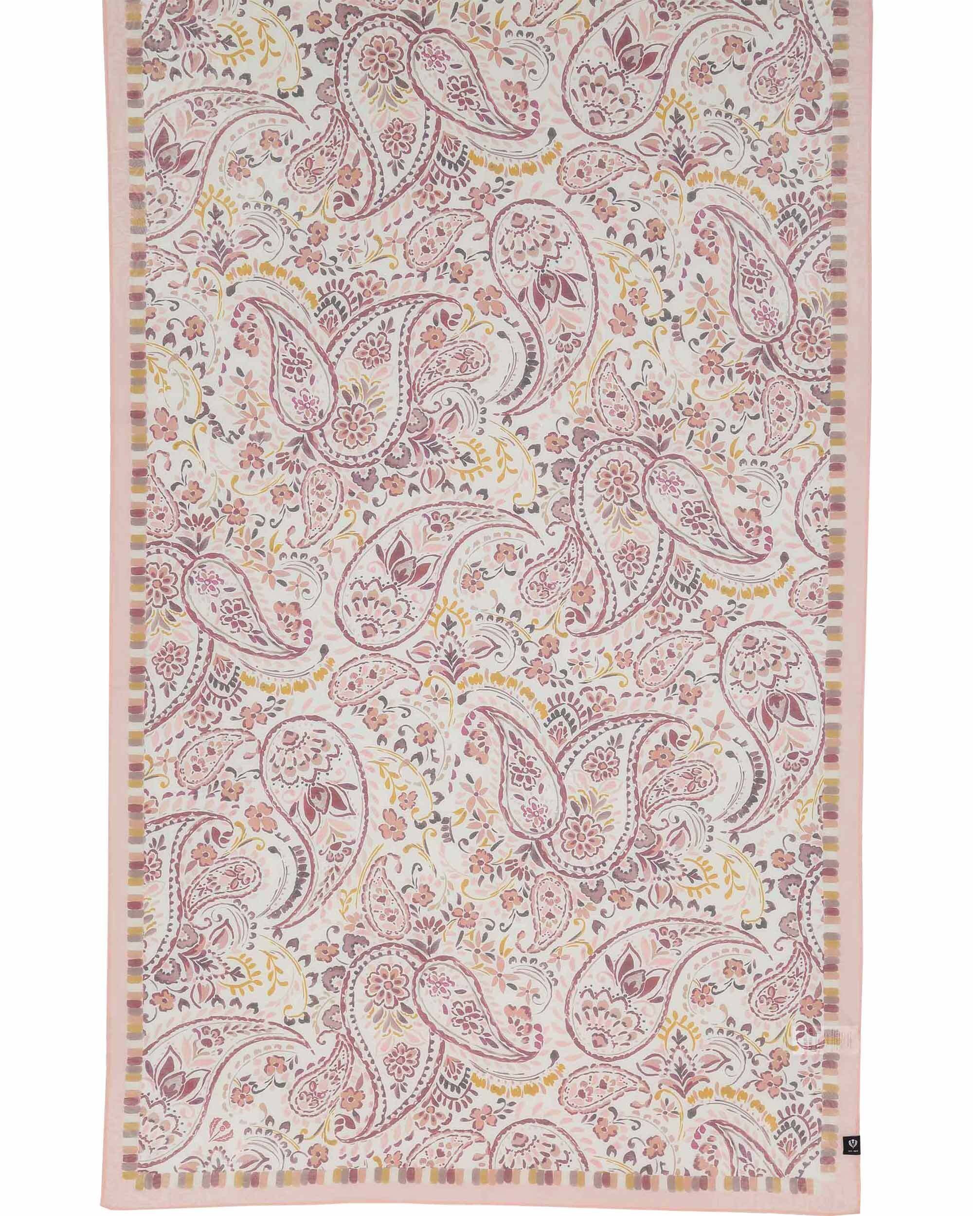 Fraas Modeschal Schal mit romantischem Paisley-Design in Seidenmischung, (keine)