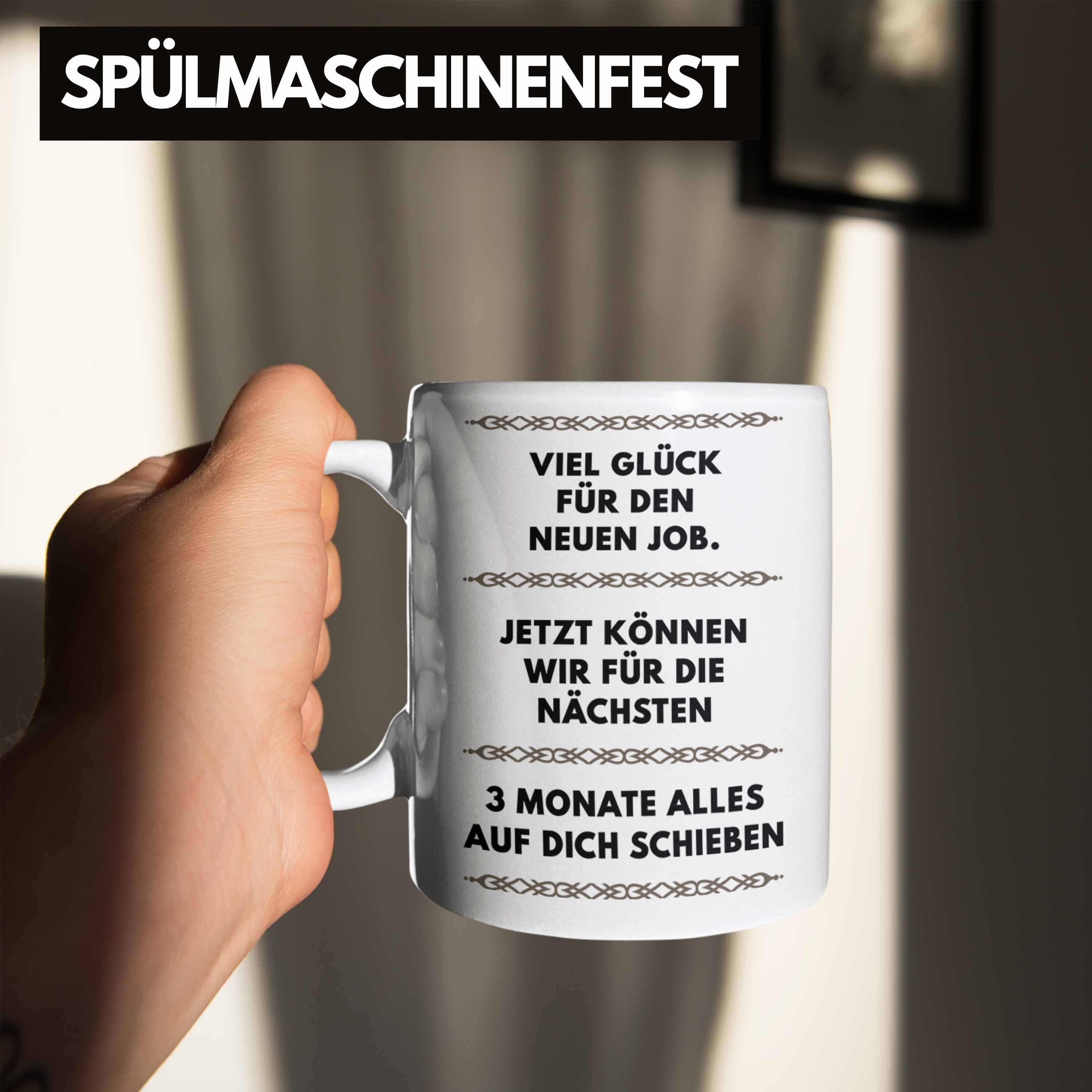 Tasse Trendation Kollege Kollegin Tasse Neuen Viel Sprüche Geschenk Weiss Lustig Jobwechsel - Abschiedsgeschenk Job Glück den Trendation Für -