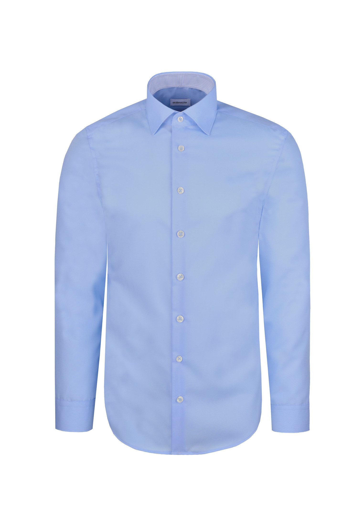 seidensticker Businesshemd Schwarze Rose Slim 1/1 Kentkragen Uni