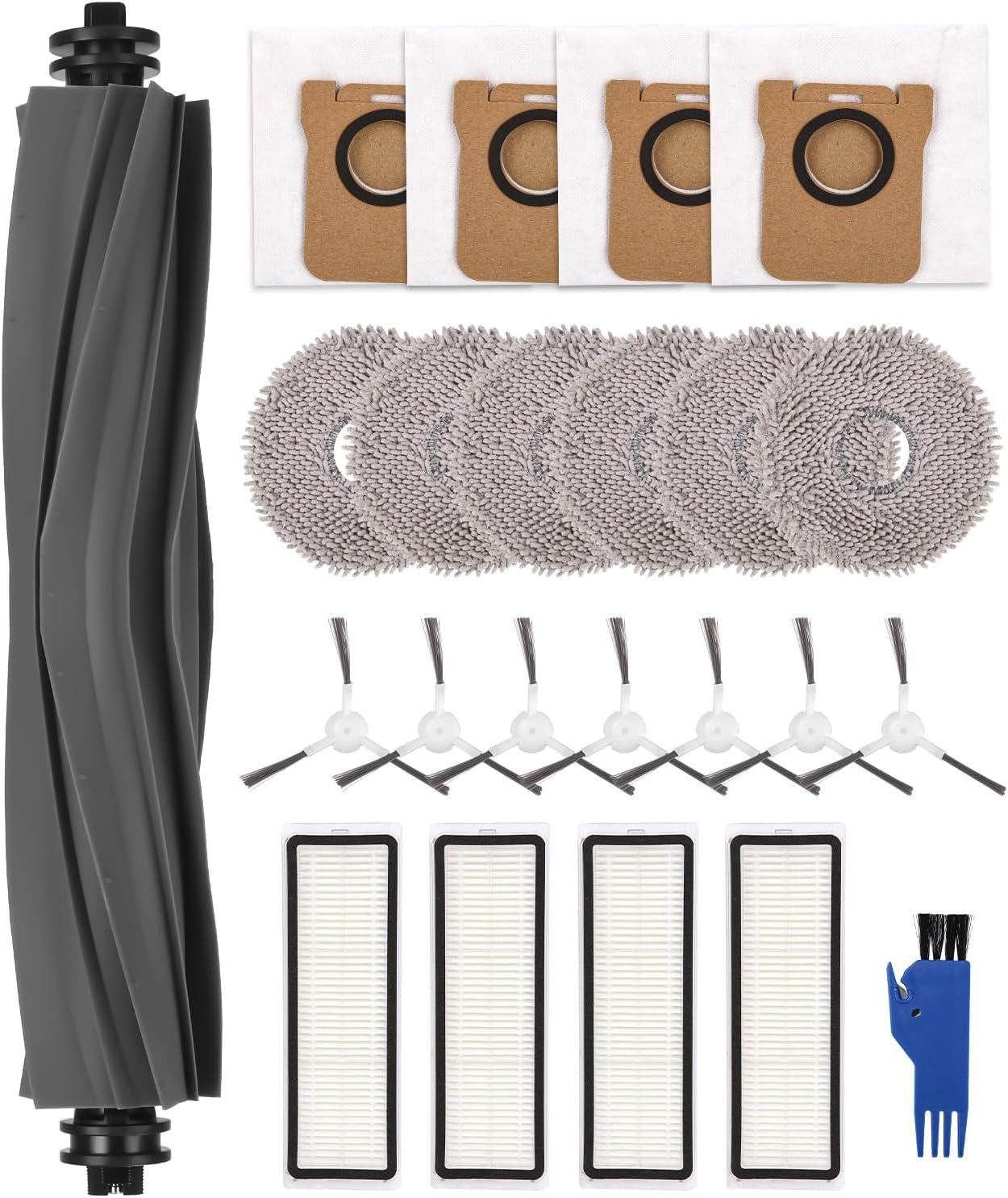Saugroboter Zubehör-Set Xiaomi X20+/Dreame L10s Ultra/L10 Ultra Staubsauger-Zubehörset
