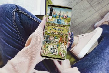 MuchoWow Handyhülle Garten der Lüste - Gemälde von Hieronymus Bosch, Phone Case, Handyhülle Samsung Galaxy A70, Silikon, Schutzhülle