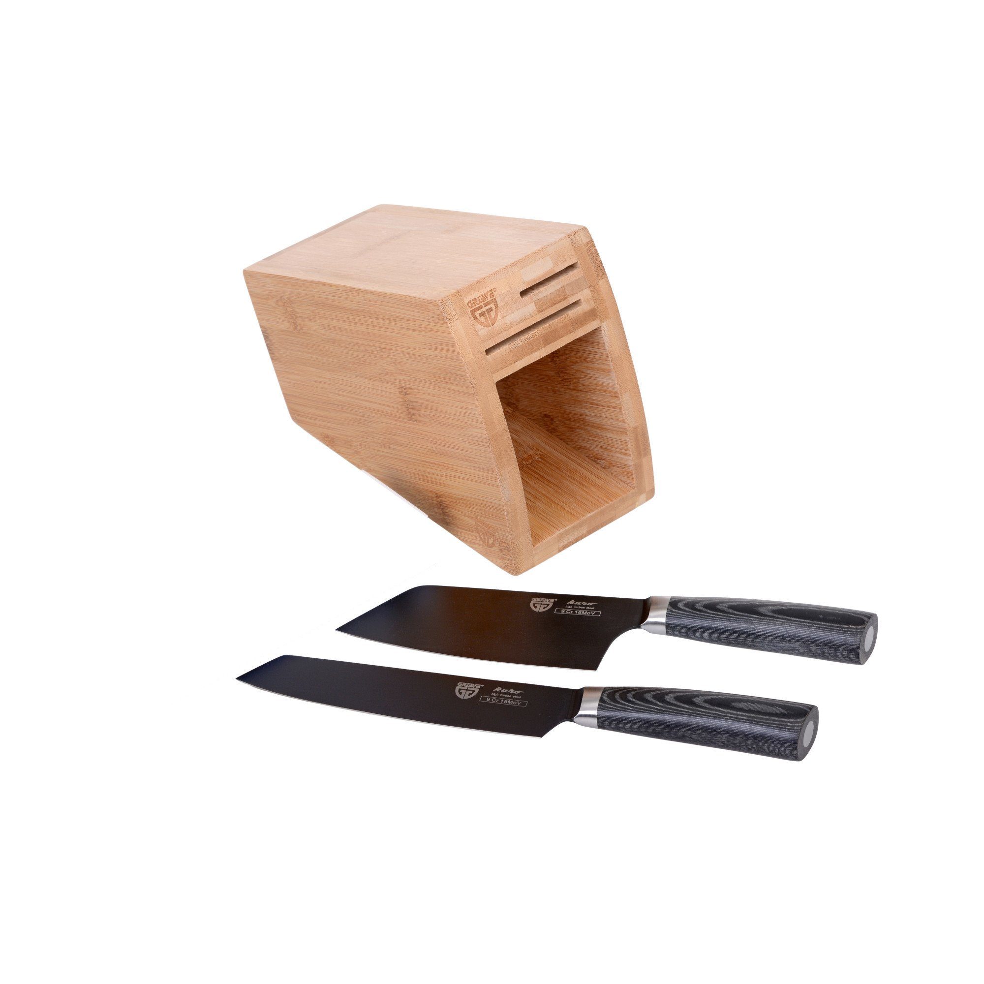 GRÄWE Ножиblock GRÄWE Ножиblock mit Trimmer und Beil, Serie KURO
