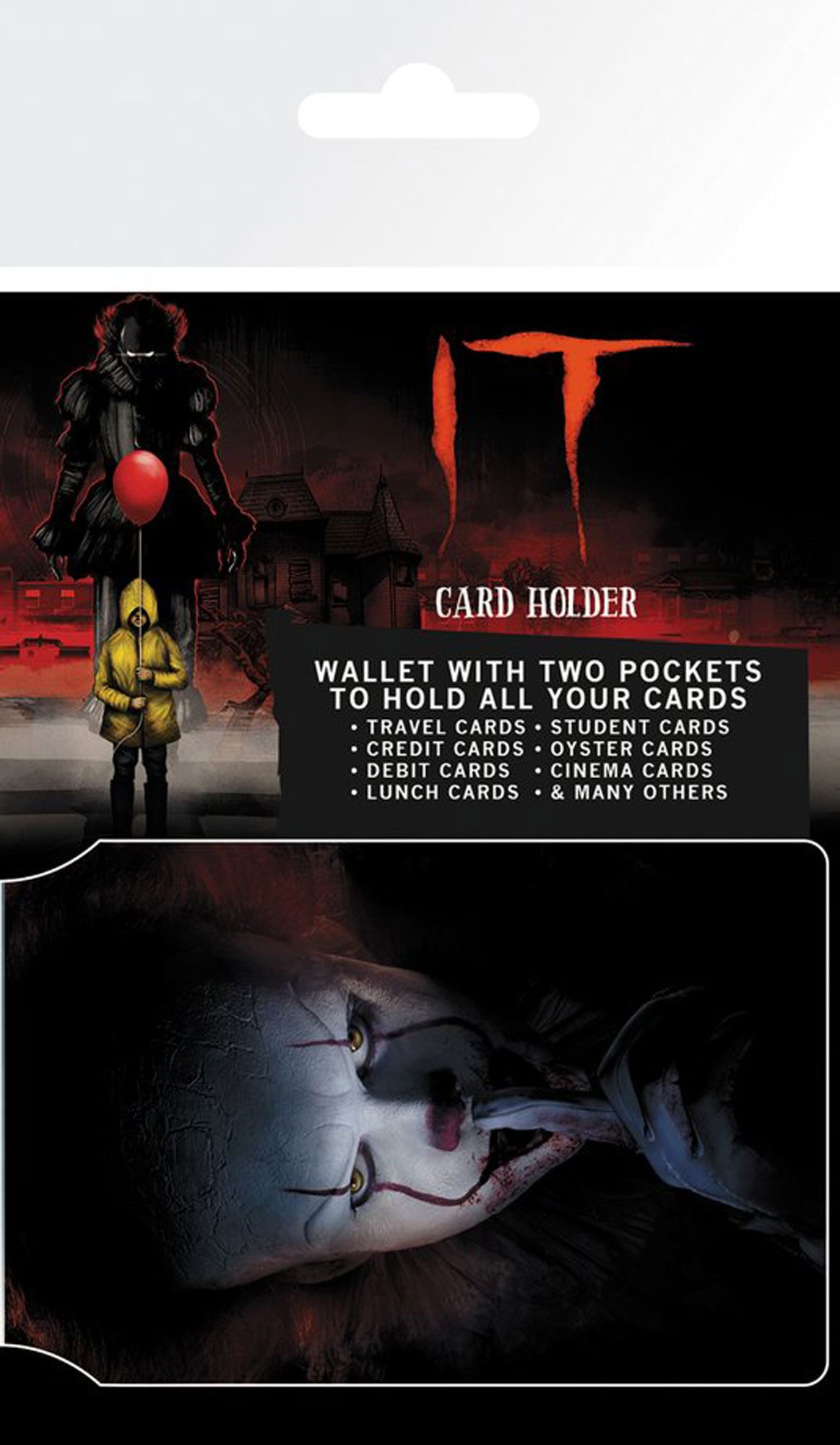 Kartenetui IT - Cardholder - Pennywise