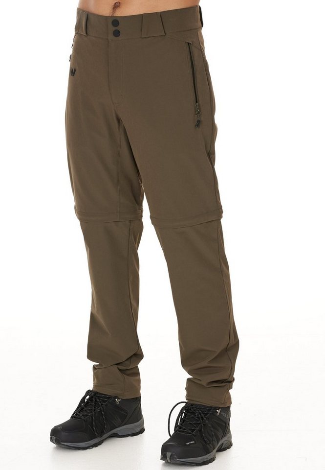 WHISTLER Outdoorhose Gerdi zur Verwendung als Hose oder Shorts dank  Zip-Off-Funktion, Mit 4-Wege-Stretch für beste Bewegungsfreiheit