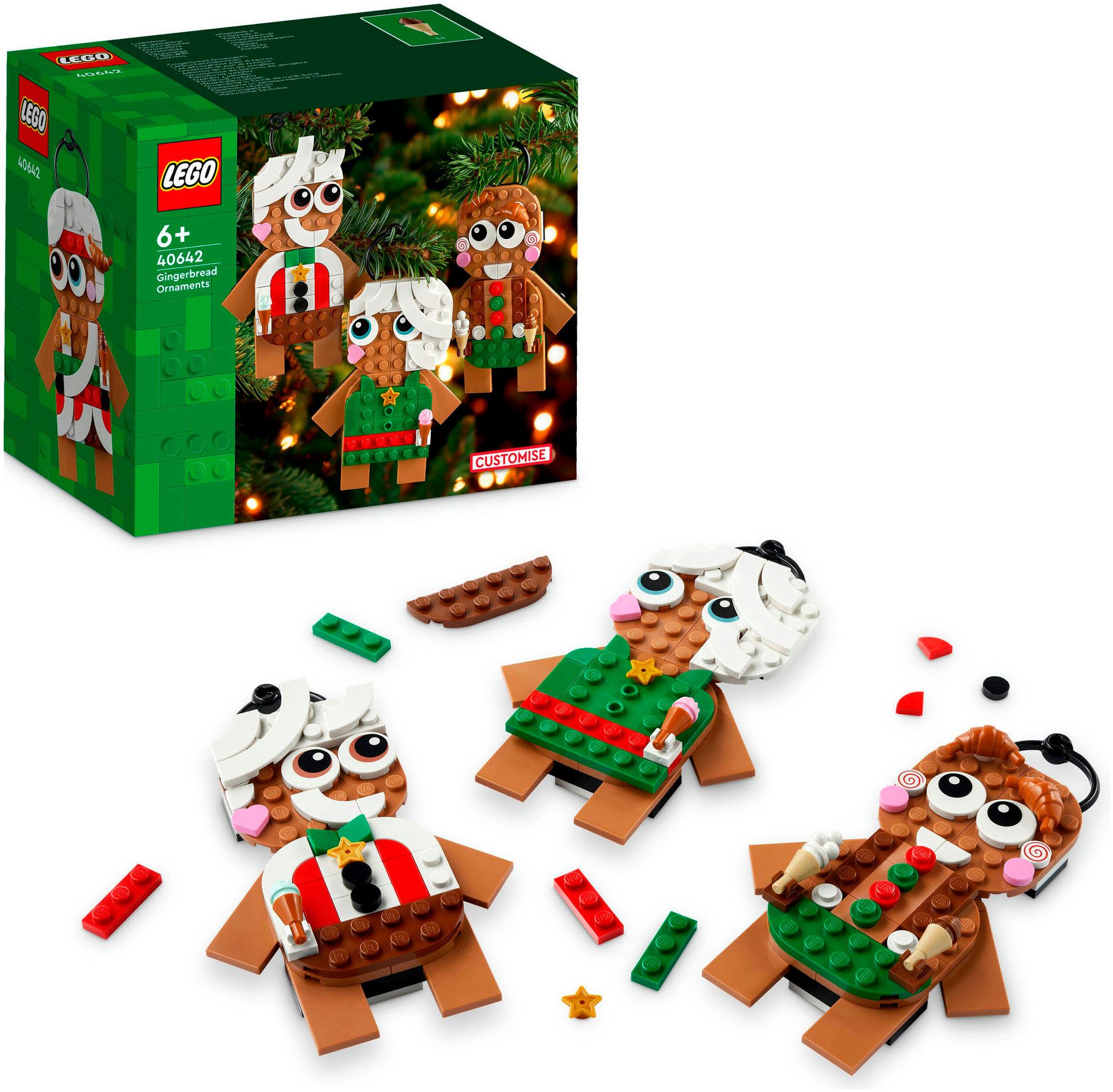 Lebkuchenmännchen (40642), LEGO Iconic Konstruktionsspielsteine