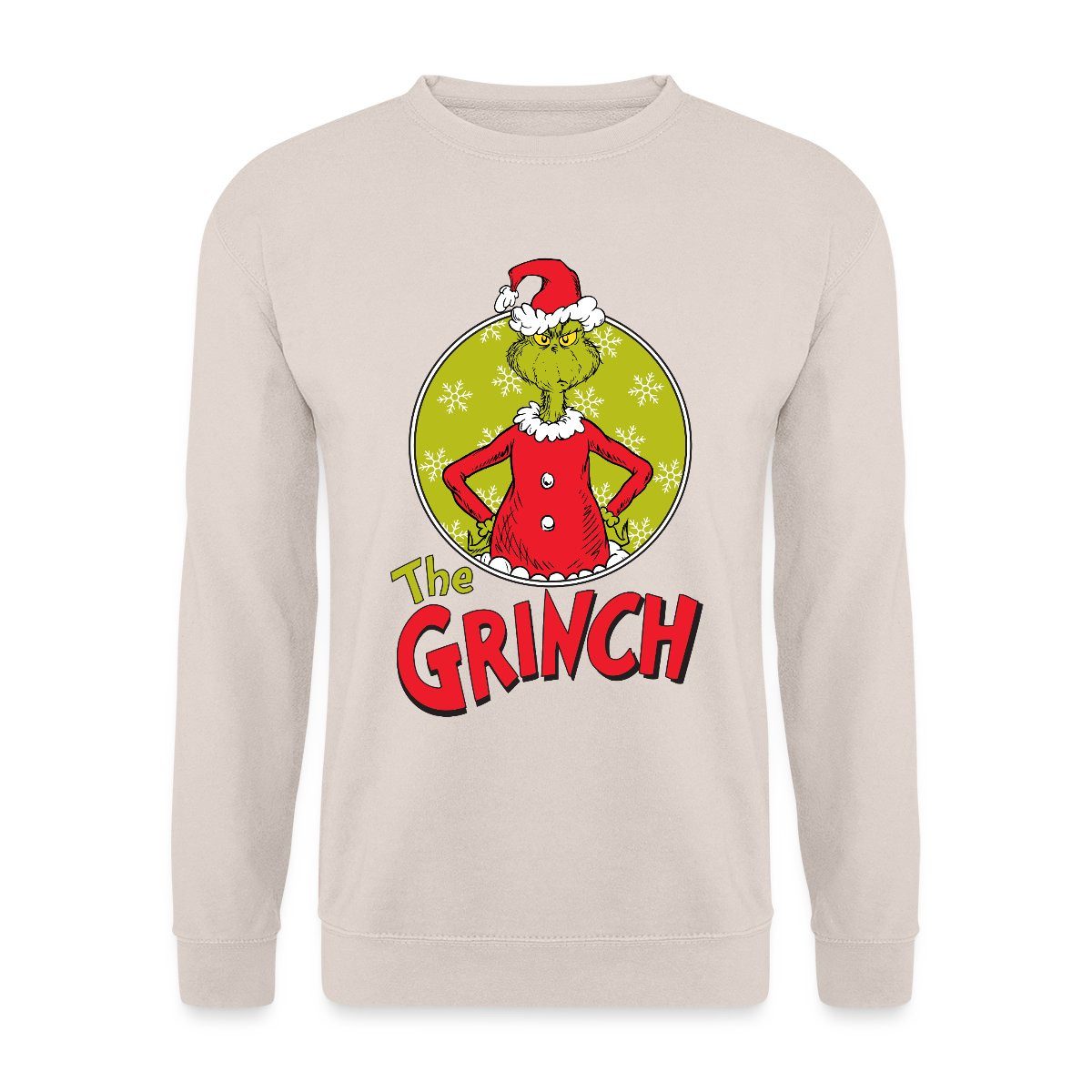 Spreadshirt Sweatshirt Der Grinch Logo The Grinch Unisex Pullover (1-tlg)