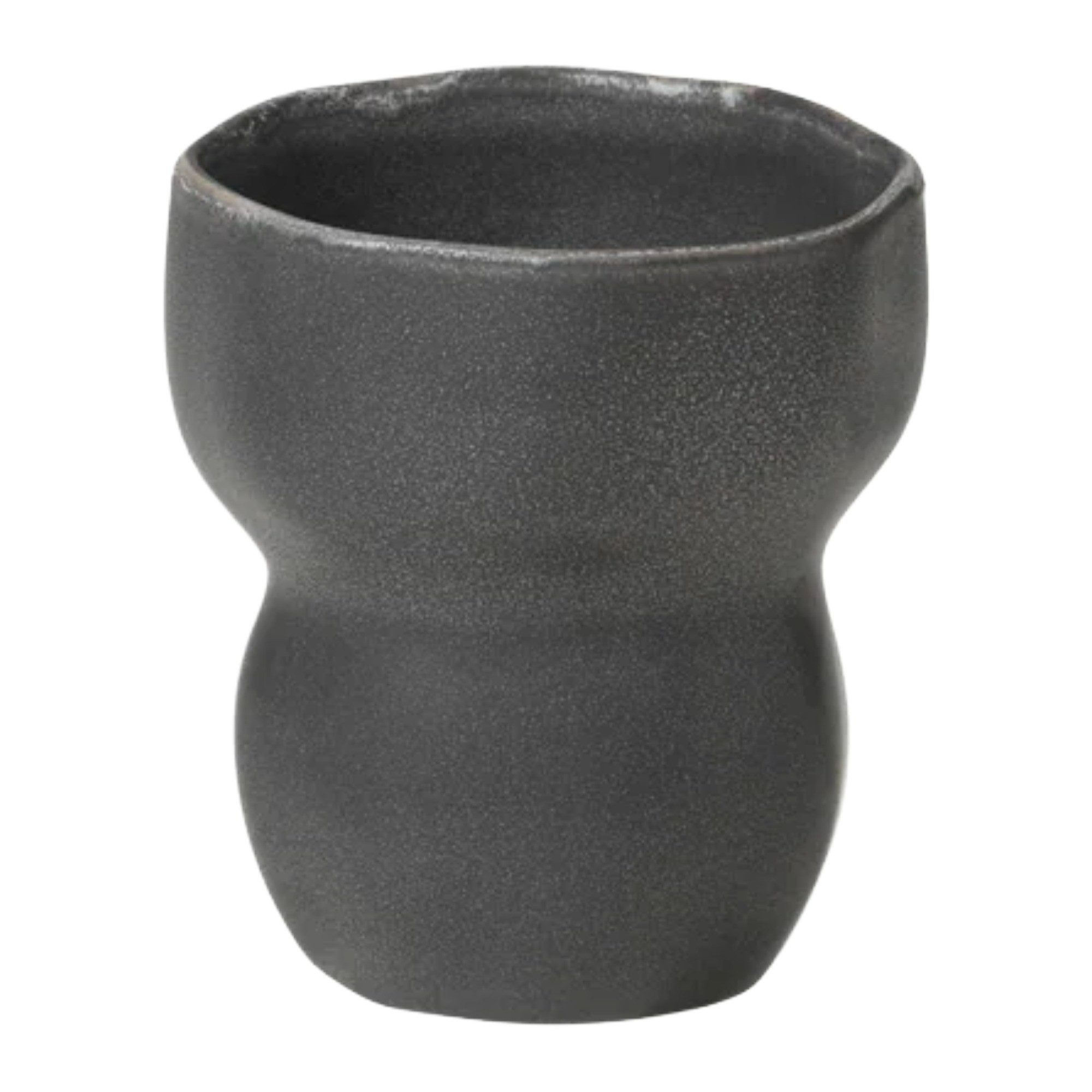 Broste Copenhagen Becher Broste Copenhagen Limfjord Becher Dark Grey, Steingut