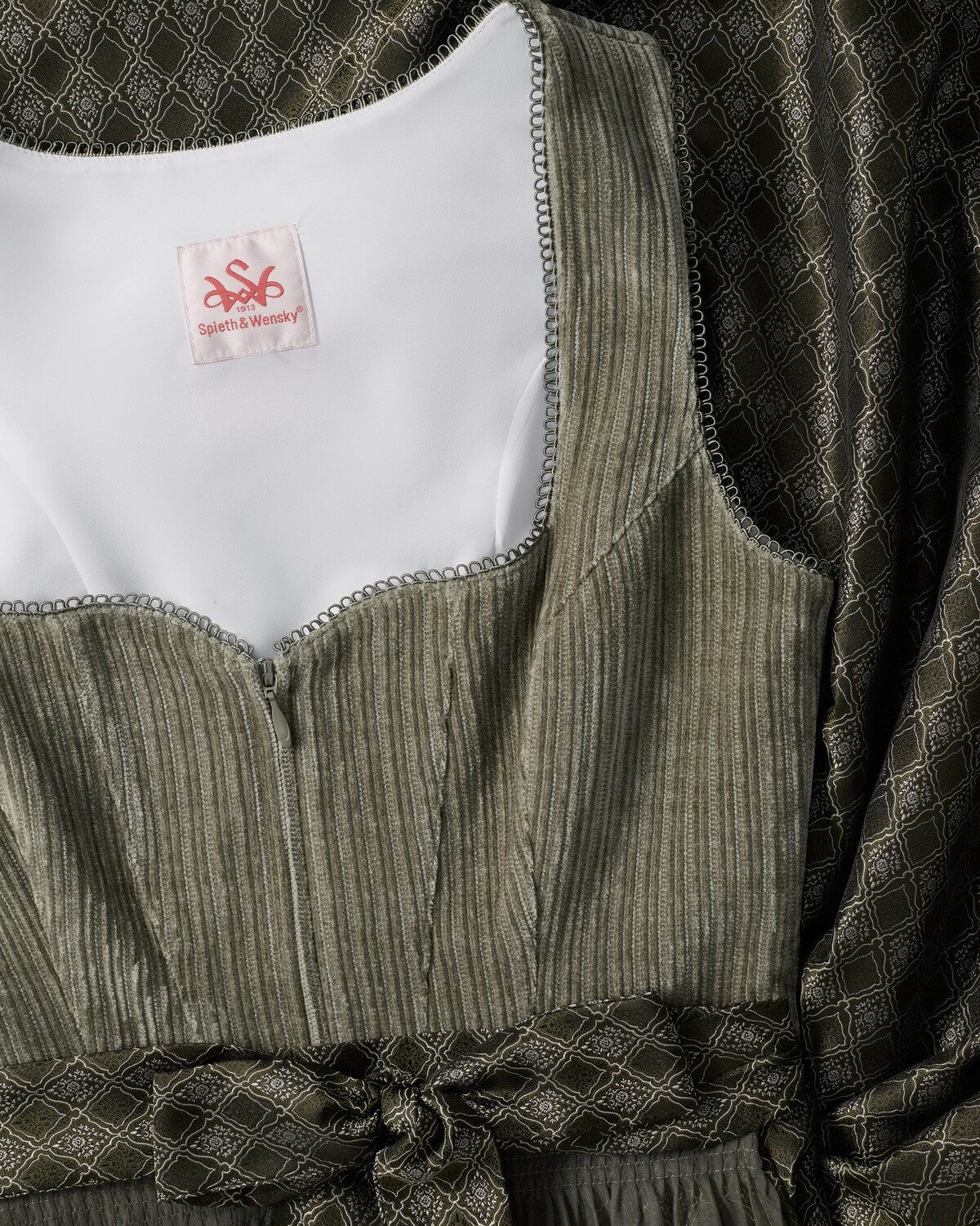 Spieth & Wensky Dirndl Midi-Dirndl Hildor