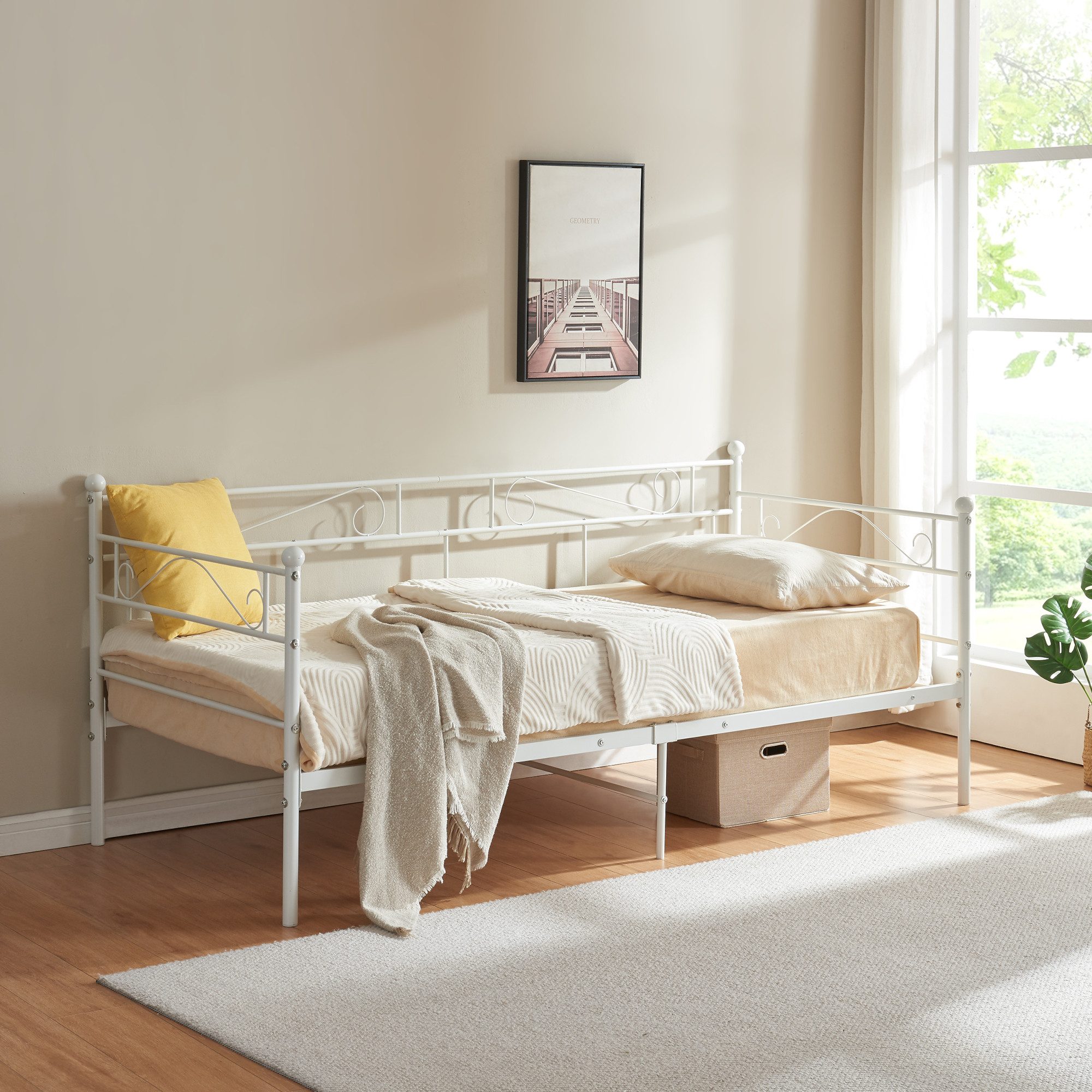 en.casa Metallbett, »Trerunta« Bettgestell 180 x günstig online kaufen