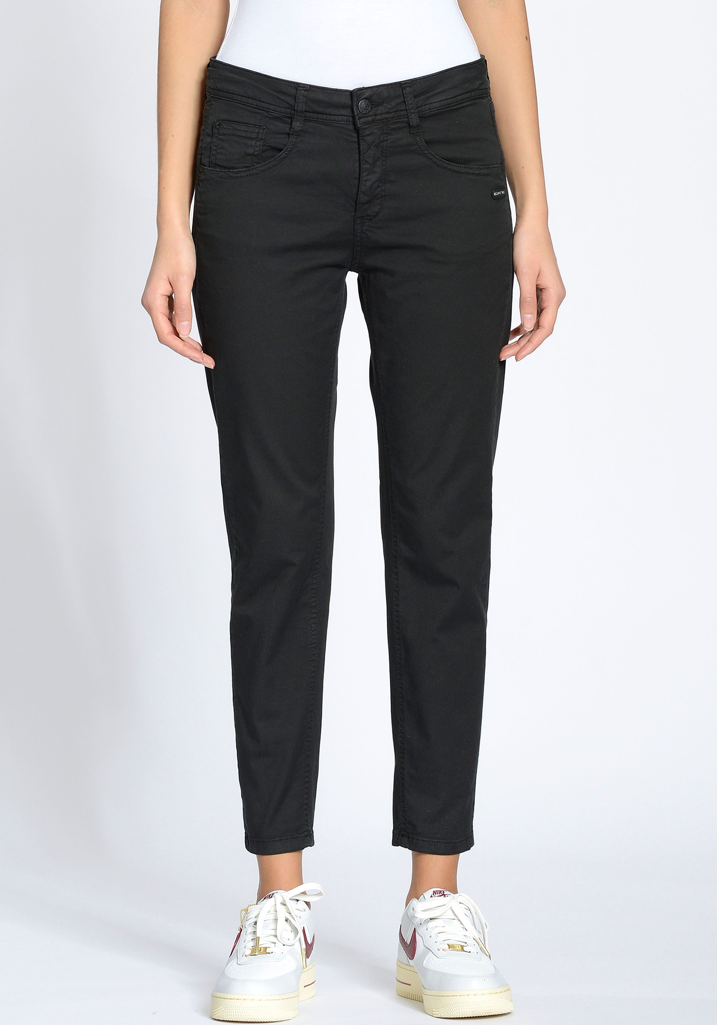GANG 5-Pocket-Hose 94AMELIE CROPPED mit doppelter günstig online kaufen