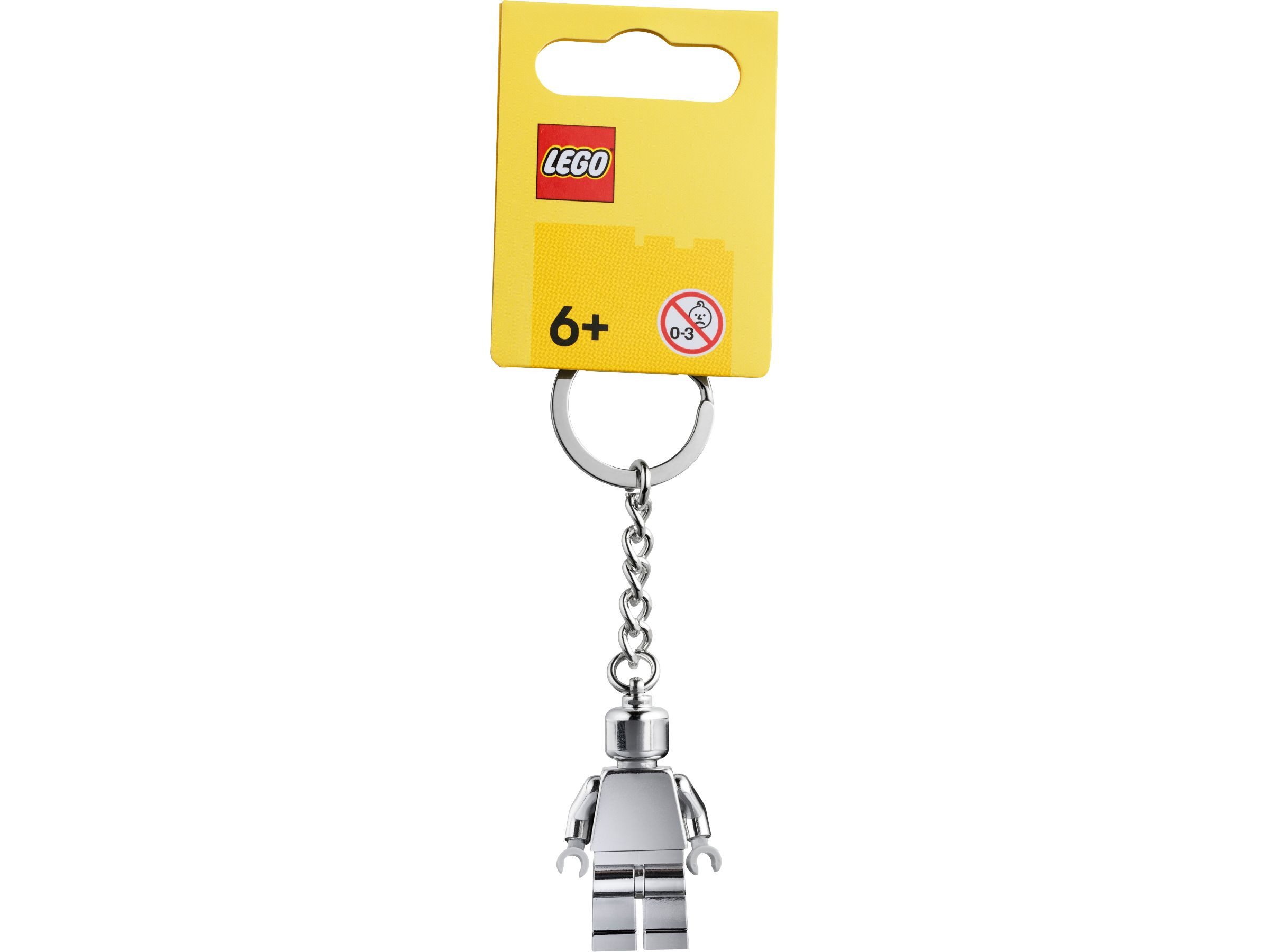 LEGO® LEGO® 854305 Silberner Minifigur Schlüsselanhänger Konstruktionsspiel günstig online kaufen