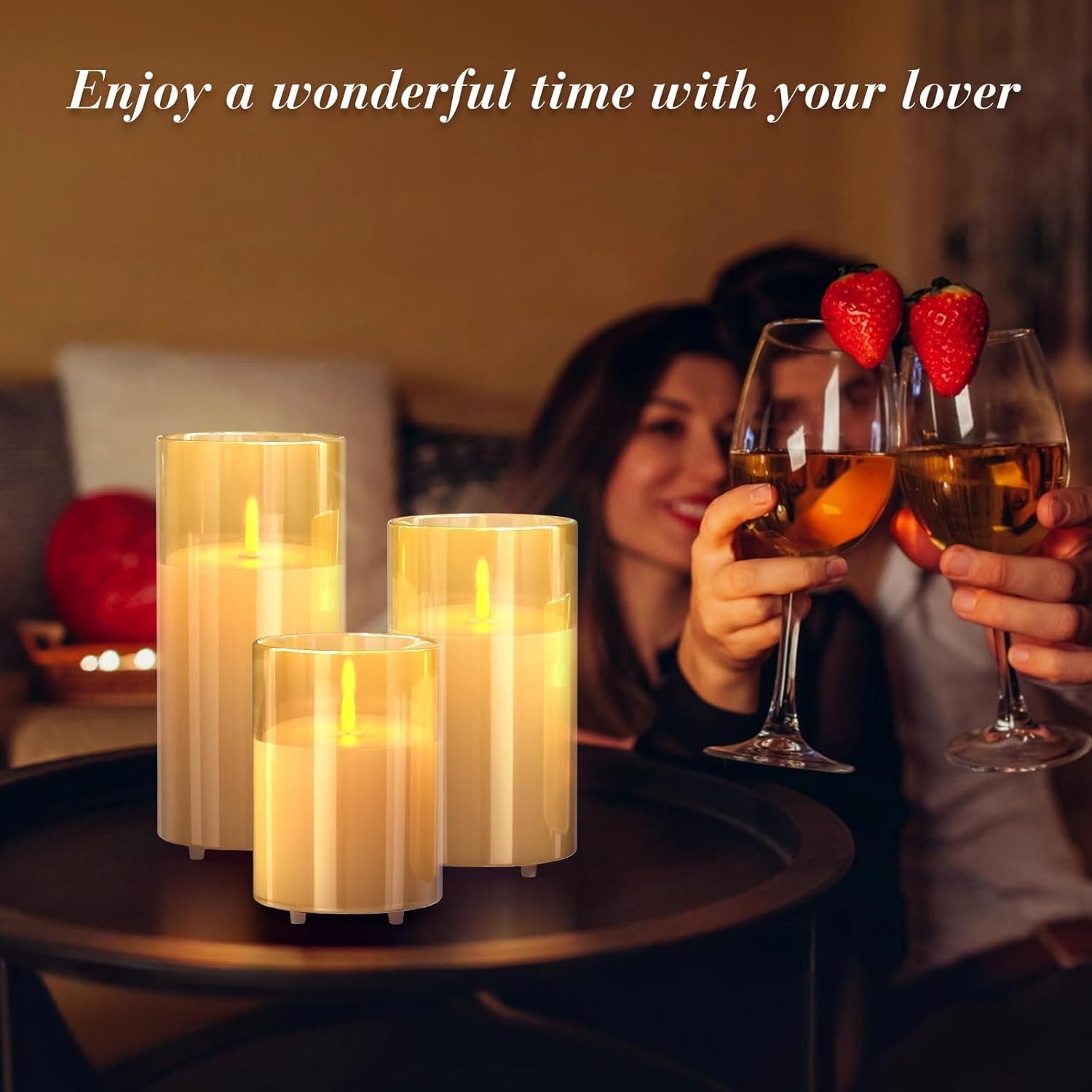 EXTSUD LED-Kerze 3 Stück LED Kerzen günstig online kaufen