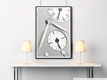 Sinus Art Poster 90x60cm Poster Fotografie Luxus Armbanduhr aus der Schweiz