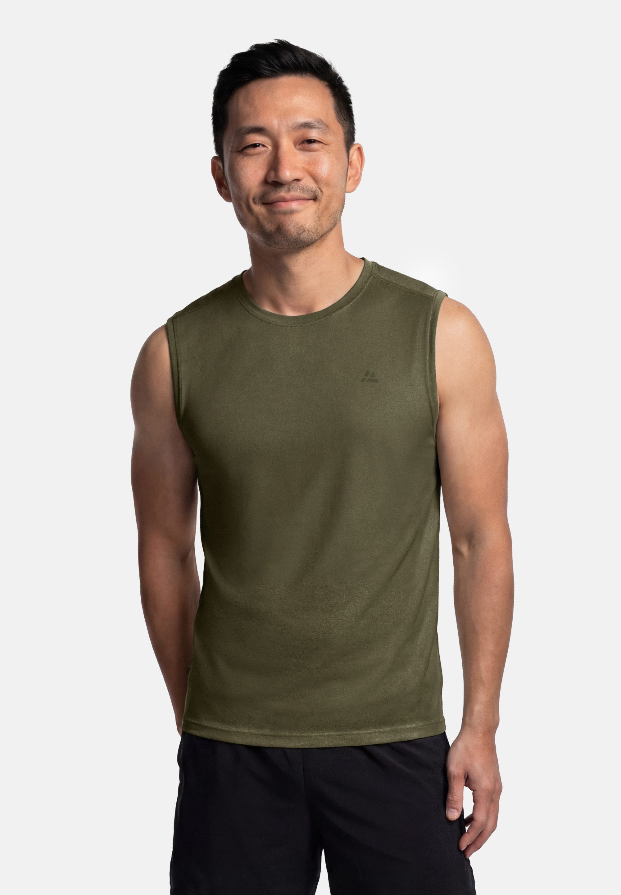 DANISH ENDURANCE Tanktop Momentum Running 2er Pack Sport Tank Top Herren mit atmungsaktivem Mesh & Komfort