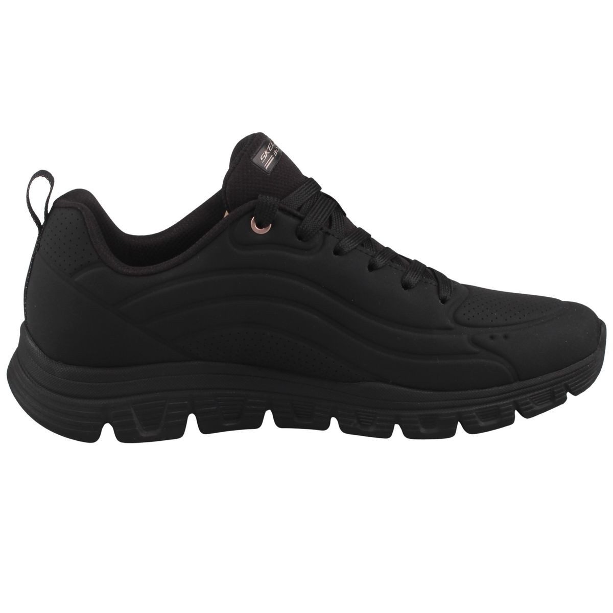 Skechers 117704-BBK Schnürschuh Damen-Halbschuh mit Memory Foam-Komfort – Bild 2 von 5