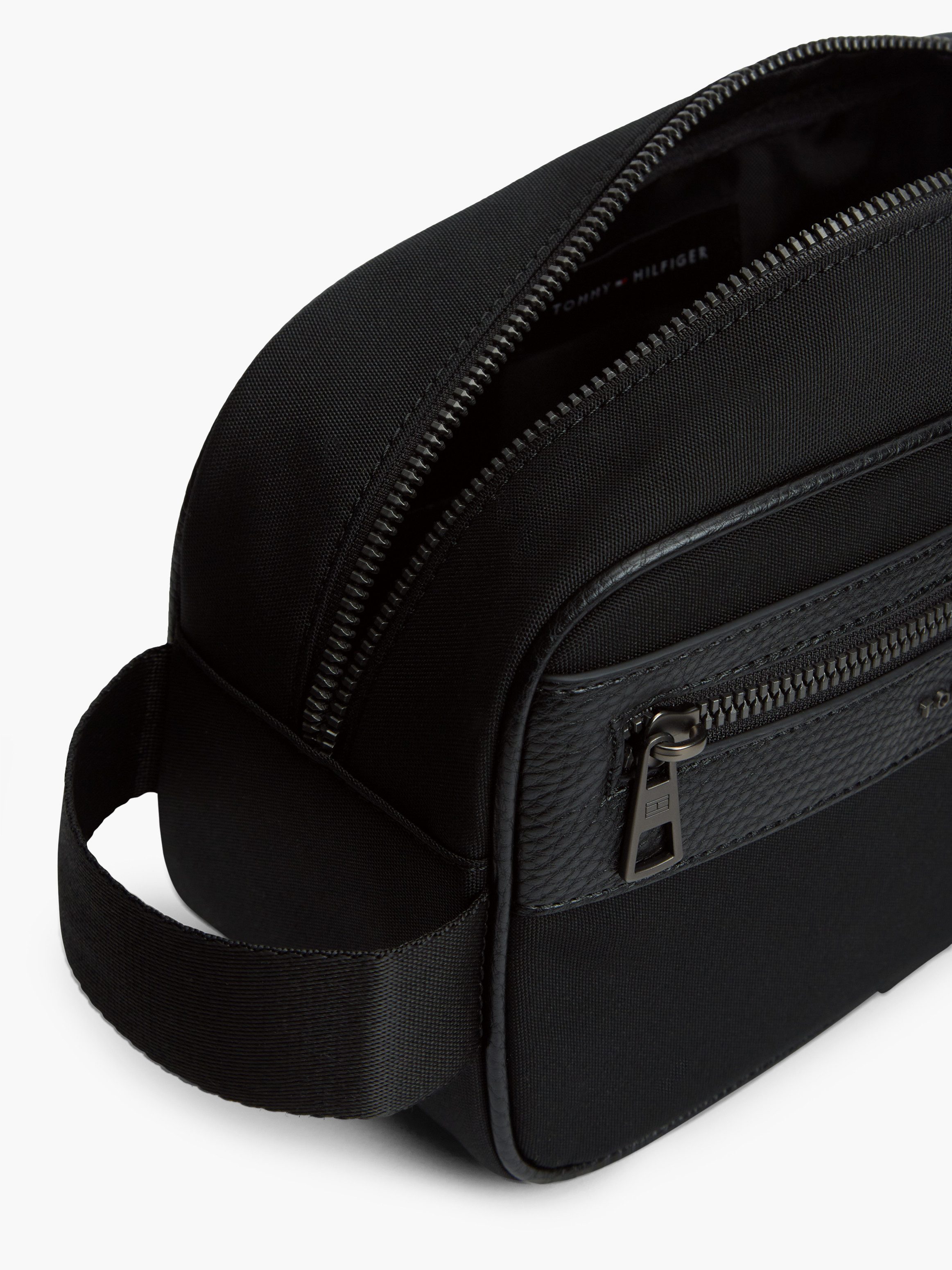 Tommy Hilfiger Kulturbeutel TH REPREVE WASHBAG, Unisex Kulturtasche, Waschbeutel, Minibag mit Logoschriftzug – Bild 3 von 4