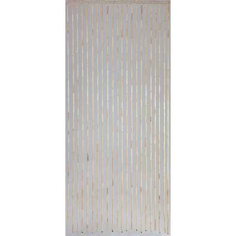 CONACORD Insektenschutz-Vorhang Conacord Decona Tonkin Dekovorhang beige, 90 x 200 cm, Tonkinstäbe - elegant schwingend