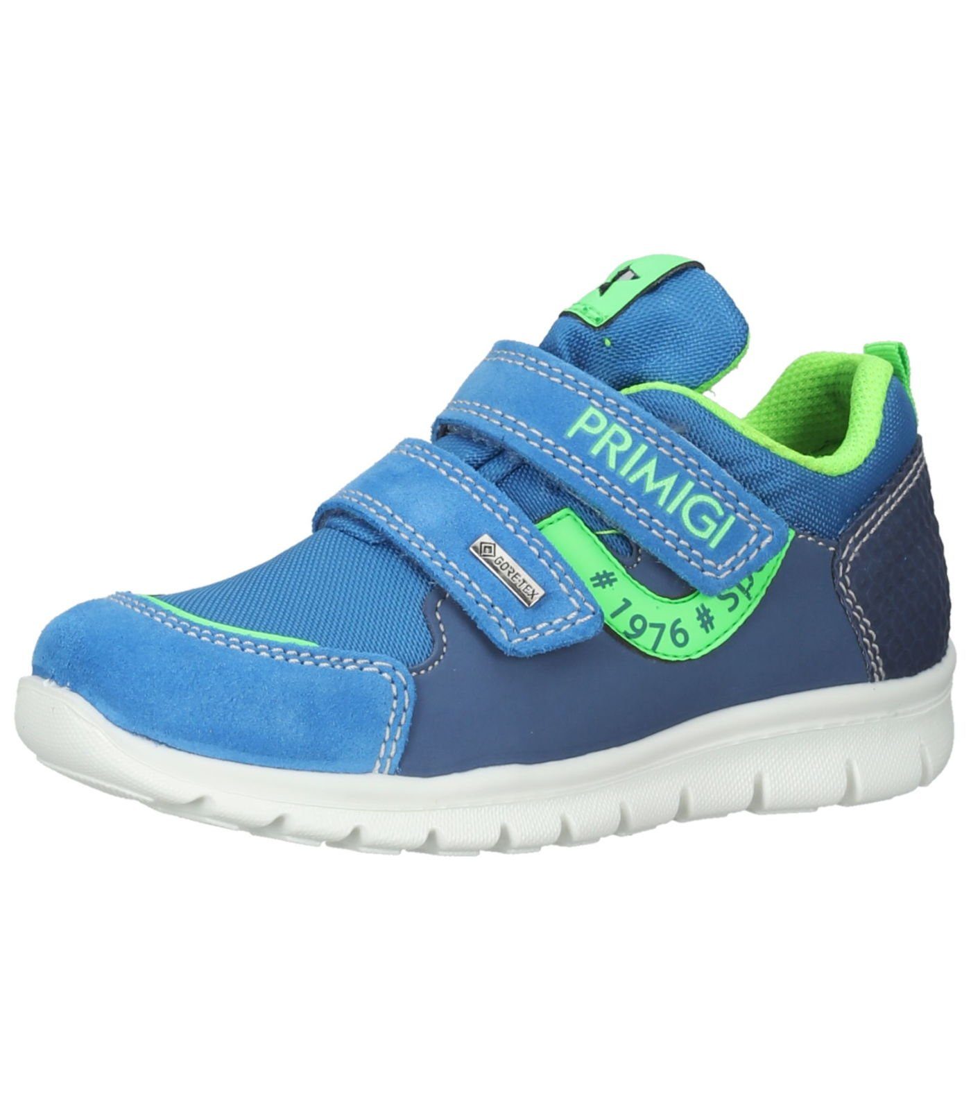 Primigi Sneaker Leder/Textil Sneaker Blau Grün