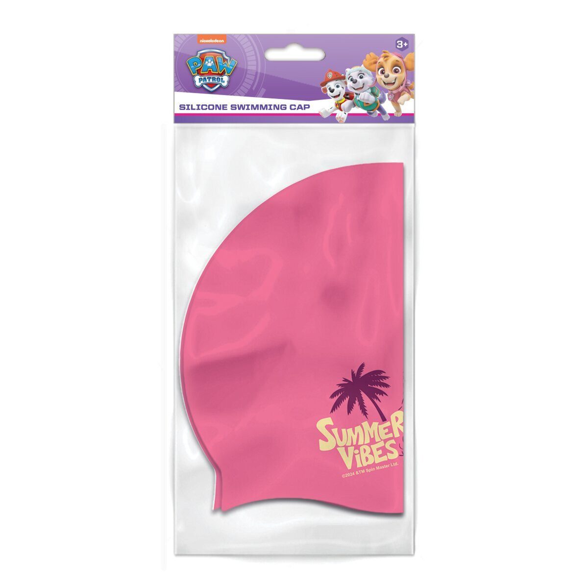 PAW PATROL Badekappe Paw Patrol Silikon Schwimmkappe Kinder chlorresistent flexibel