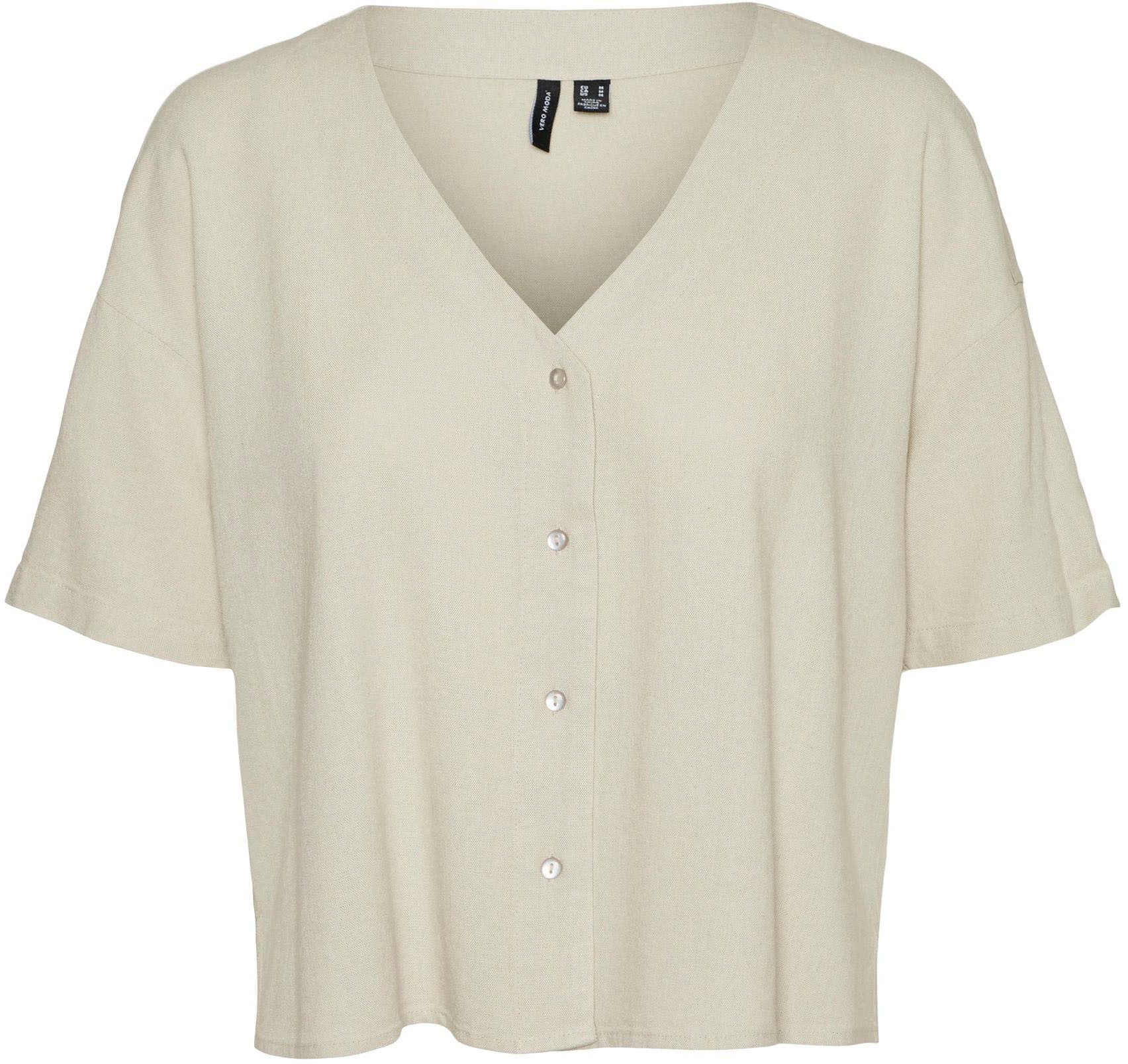 Kurzarmshirt VMJESMILO 2/4 SHIRT WVN GA NOOS