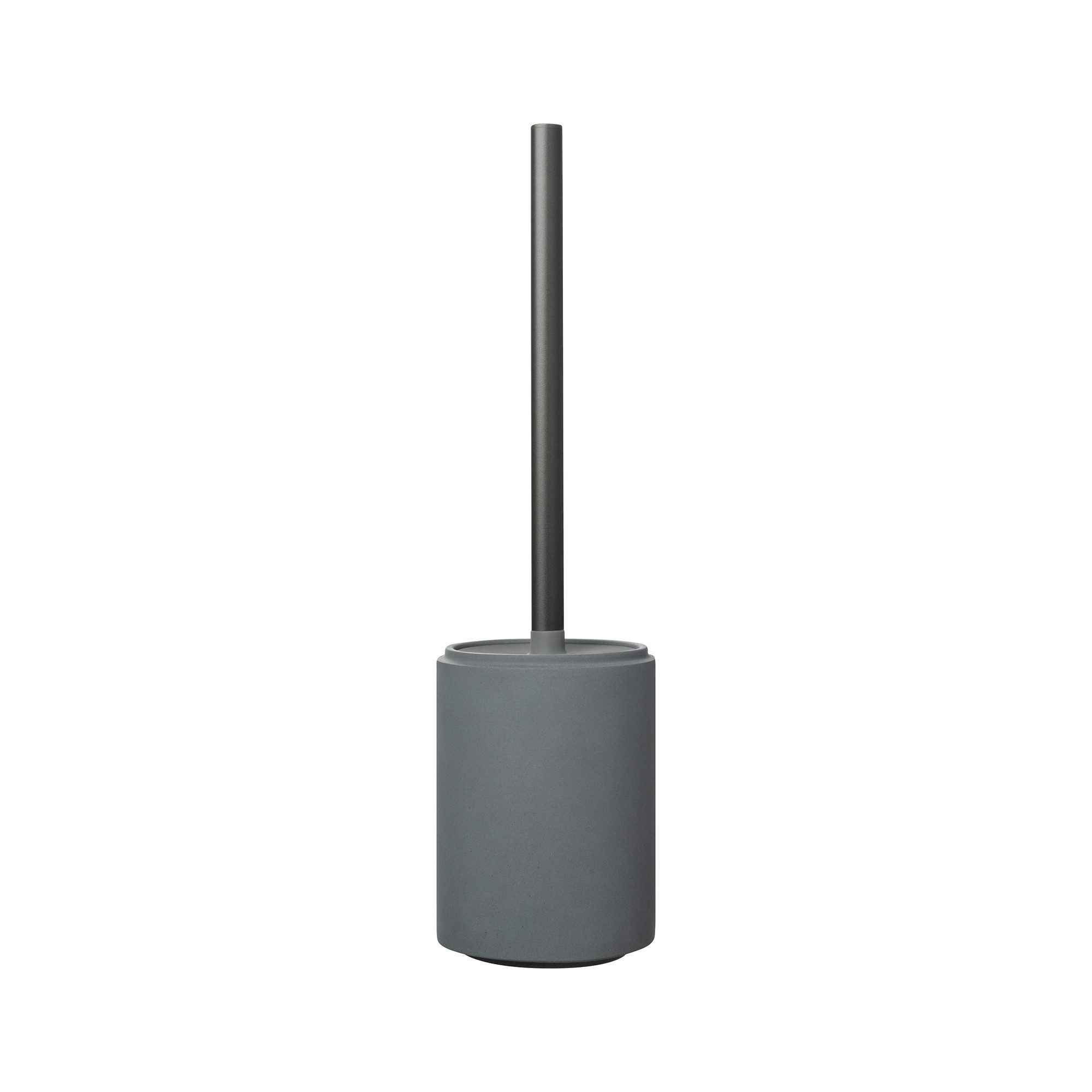 blomus WC-Reinigungsbürste -CRETO- Beton WC-Bürste: Minimalistisches Design & höchste Qualität, Toiletten, (2-tlg), Vielfältig, Robust, Platzsparend, Wasserabweisend, Sicherer Stand