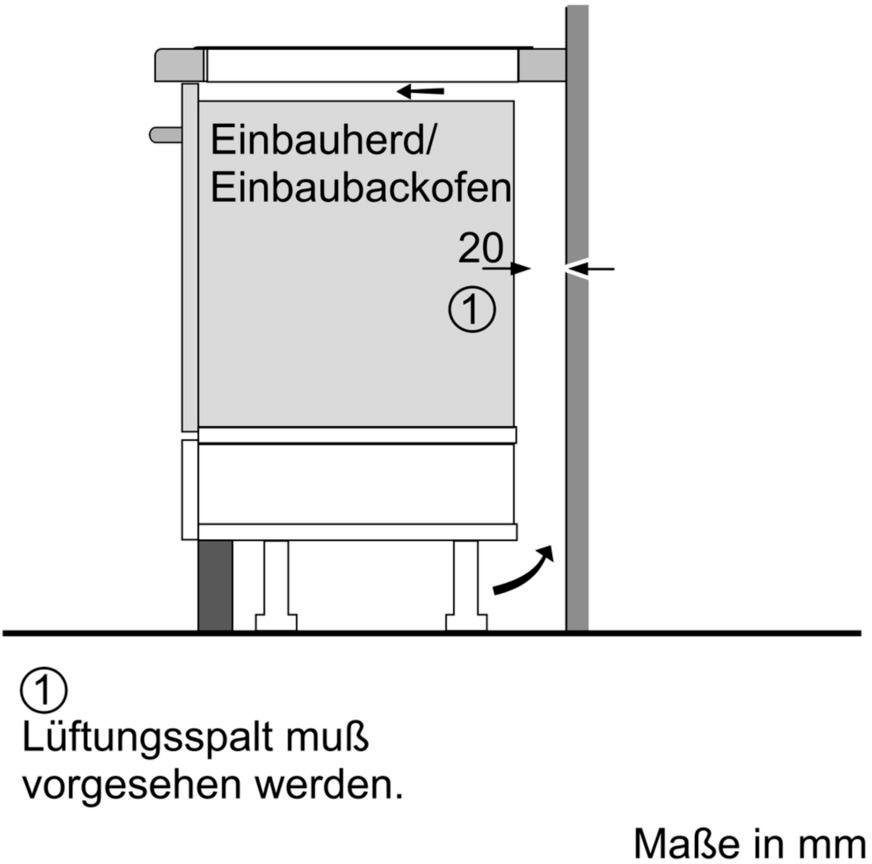 NEFF Flex-Induktions-Kochfeld von SCHOTT CERAN® N 70 T56BD50N0, mit TouchControl-Bedienung