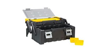 PEREL Werkzeugbox Kunststoff-Werkzeugkasten mit Herausnehmbaren Boxen - 21 L
