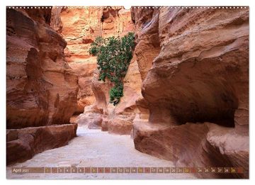 CALVENDO Wandkalender Jordanien - Ein Land der Superlative (Premium, hochwertiger DIN A2 Wandkalender 2023, Kunstdruck in Hochglanz)