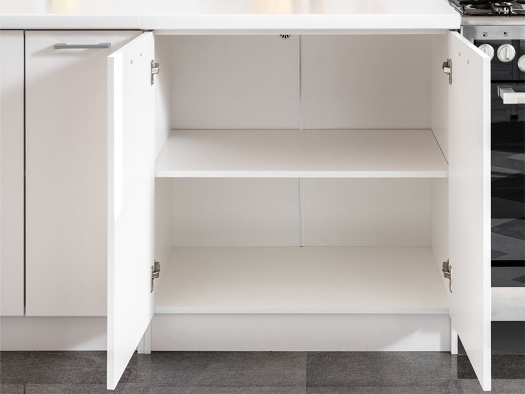 OMILI Unterschrank OLVIT - OL-D80 (Küchenschrank, Einzelschränke, 1-St., Breite 80 cm) Front 18mm, SOFTCLOSE, Einfache Selbstmontage – Bild 3 von 5