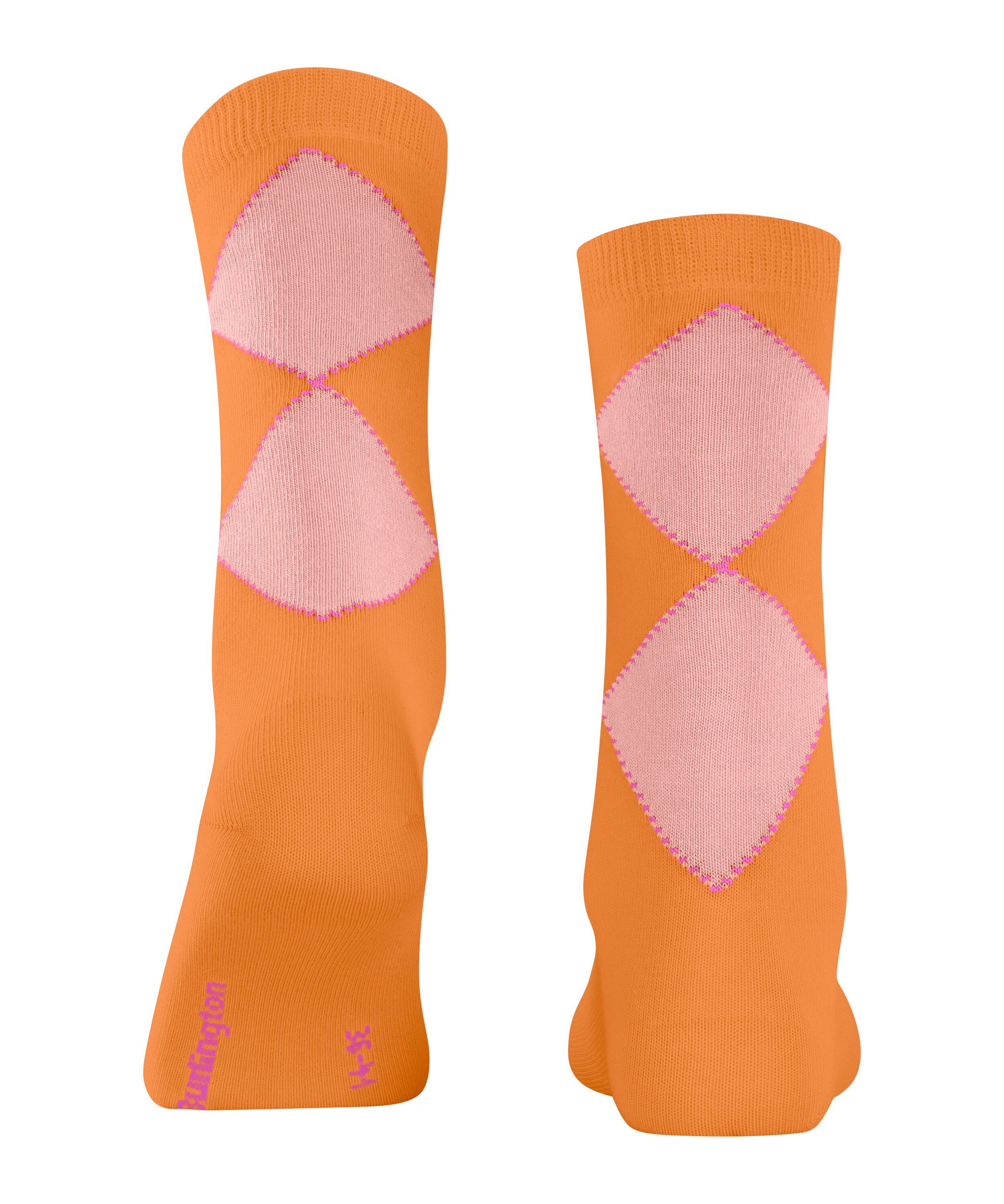 Burlington Socken Darlington (1-Paar) (8464) mandarin