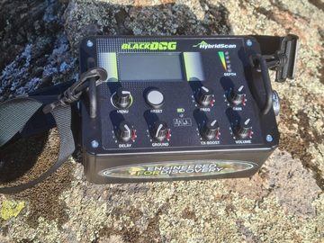 Blackdog Metalldetektor Xtreme Hybrid Tiefenscanner, Bis zu 8 Meter Tiefe