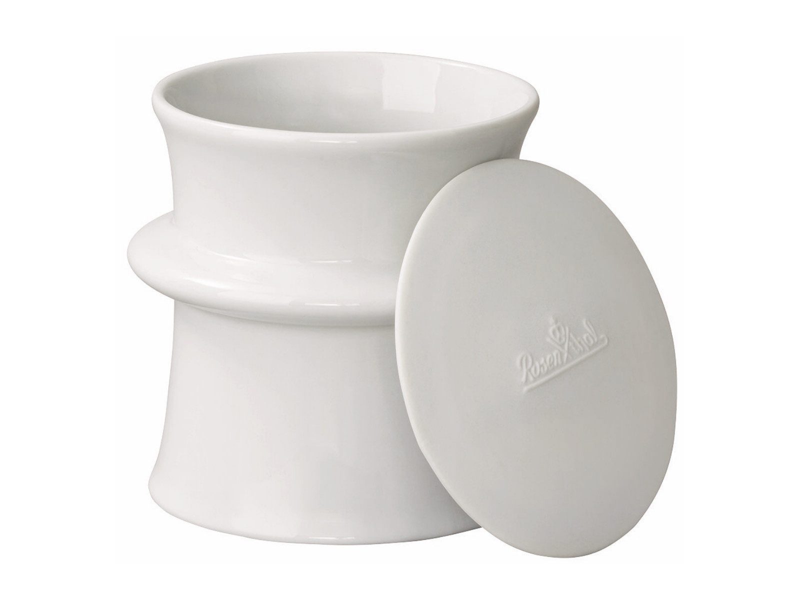 Rosenthal Vorratsdose Rinki Dose klein weiß 10cm, Porzellan