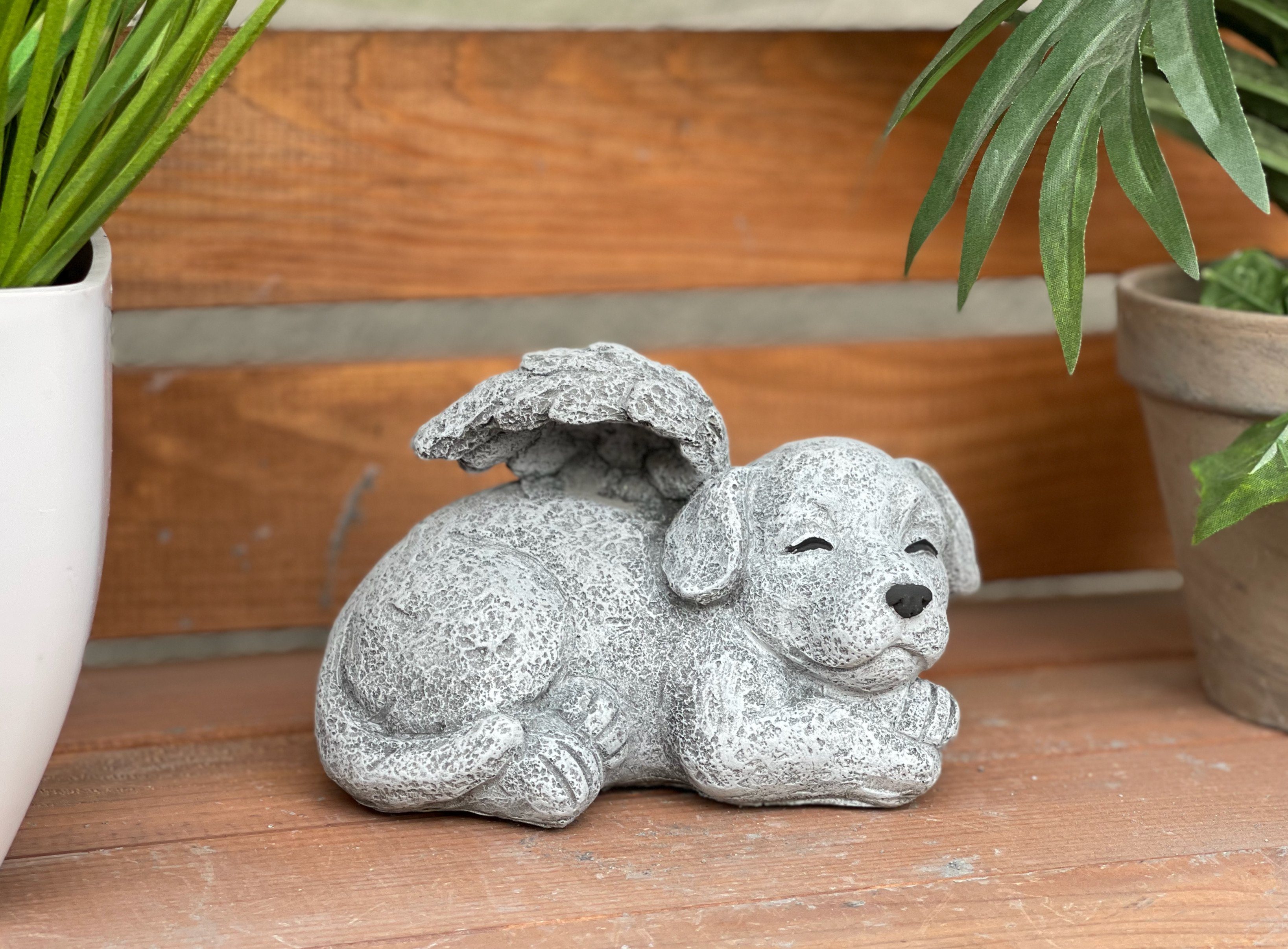 Stone and Style Gartenfigur Steinfigur Hund günstig online kaufen