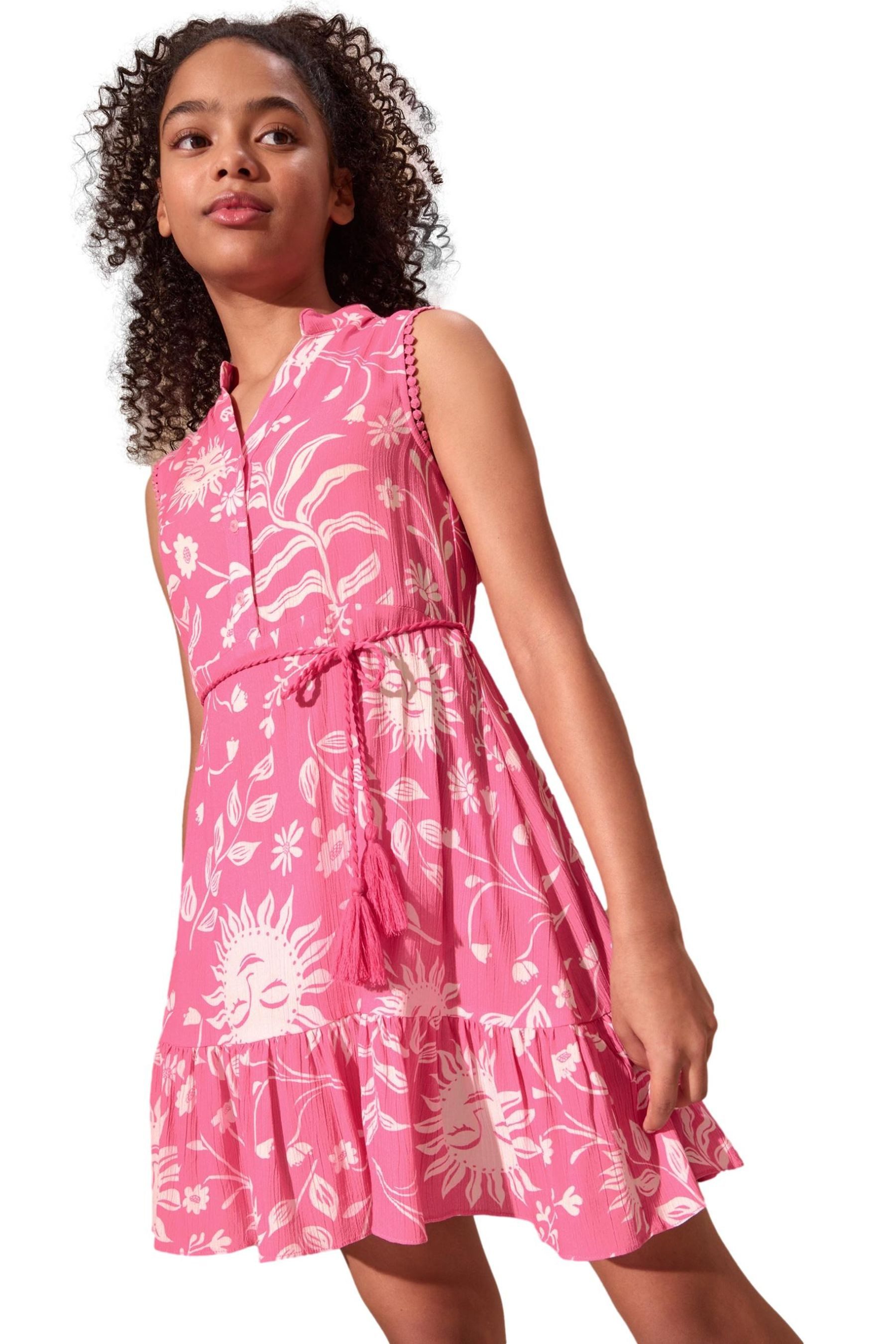 LIPSY Hemdblusenkleid Lipsy Hemdblusenkleid aus Viskose für den Urlaub (1-tlg)