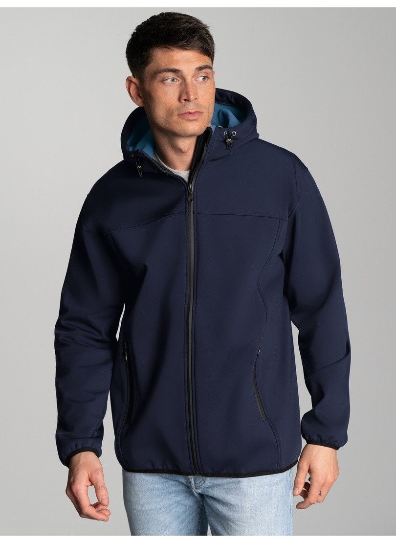 Trigema Softshelljacke TRIGEMA Klassische Softshell–Kapuzenjacke (1-St)