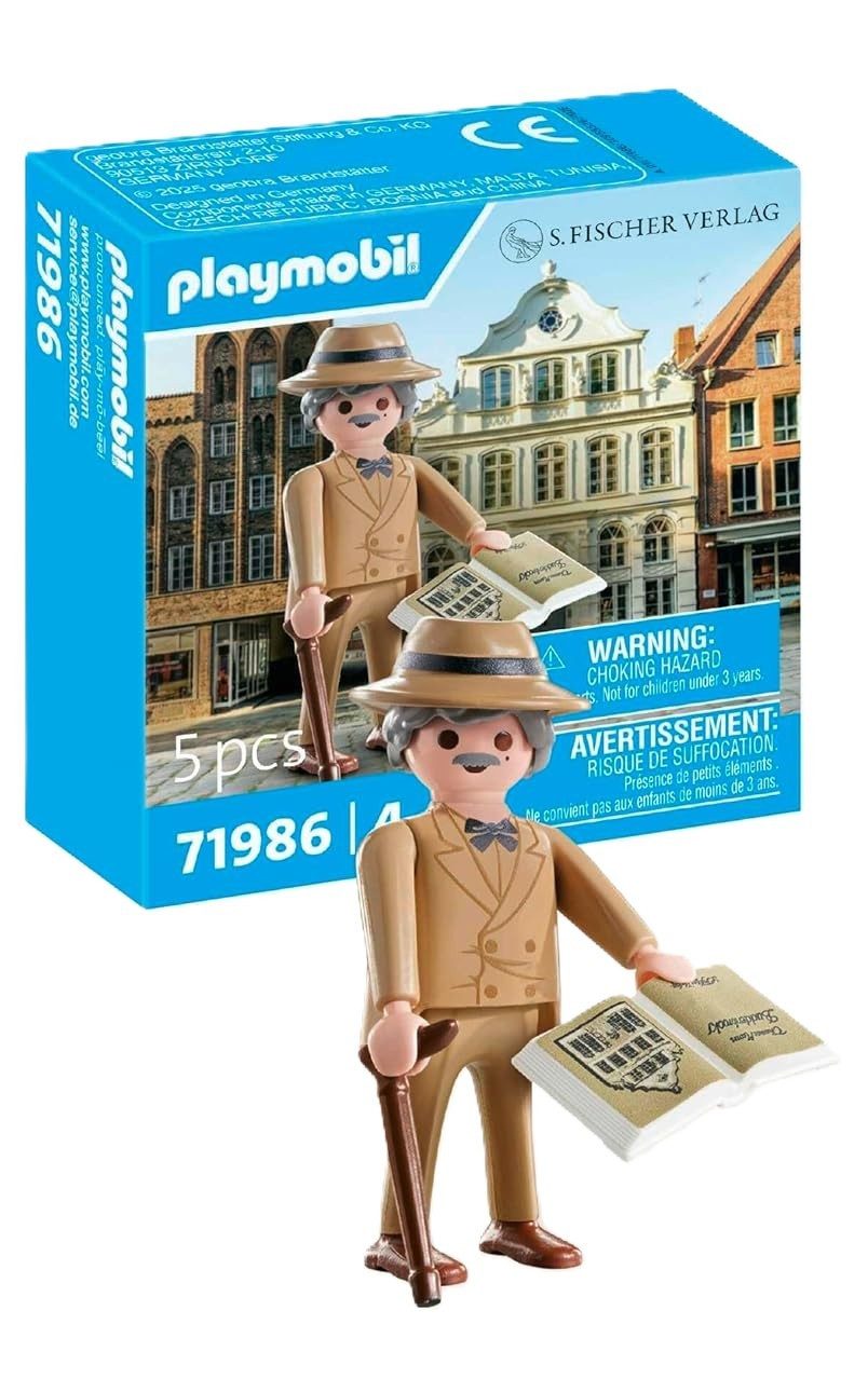 Playmobil® Steckspielzeug Thomas Mann als exklusive limitierte Sonderfigur zum 150. Geburtstag, (Packung, 5-tlg)
