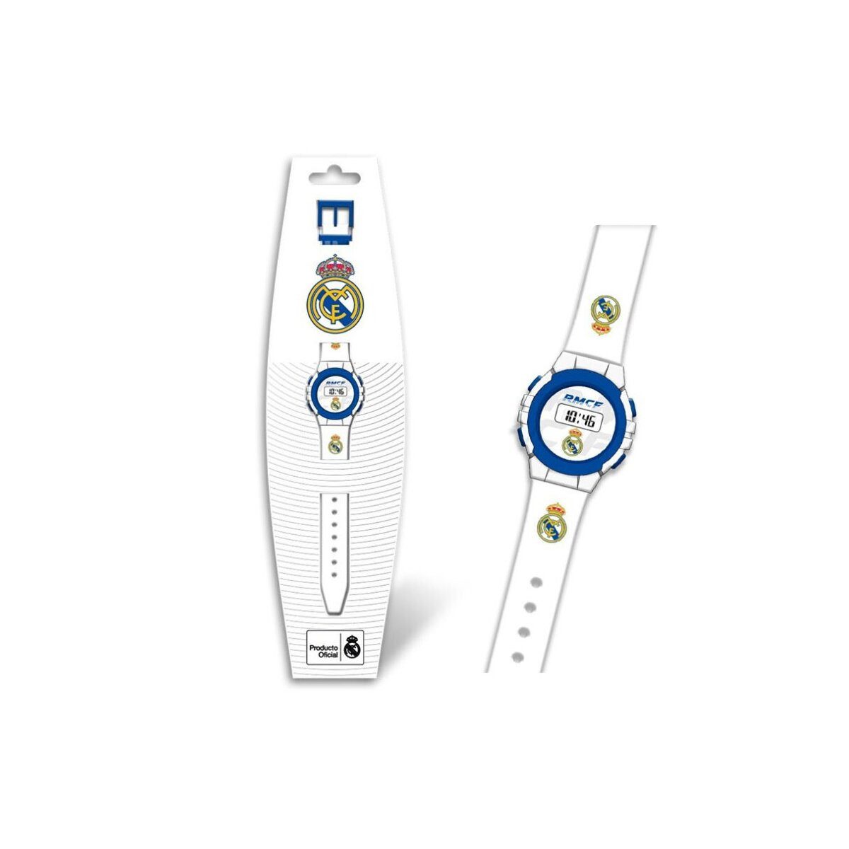 Real Madrid Digitaluhr Real Madrid Kinderuhr digital Fußballuhr Fanartikel, (1-tlg)