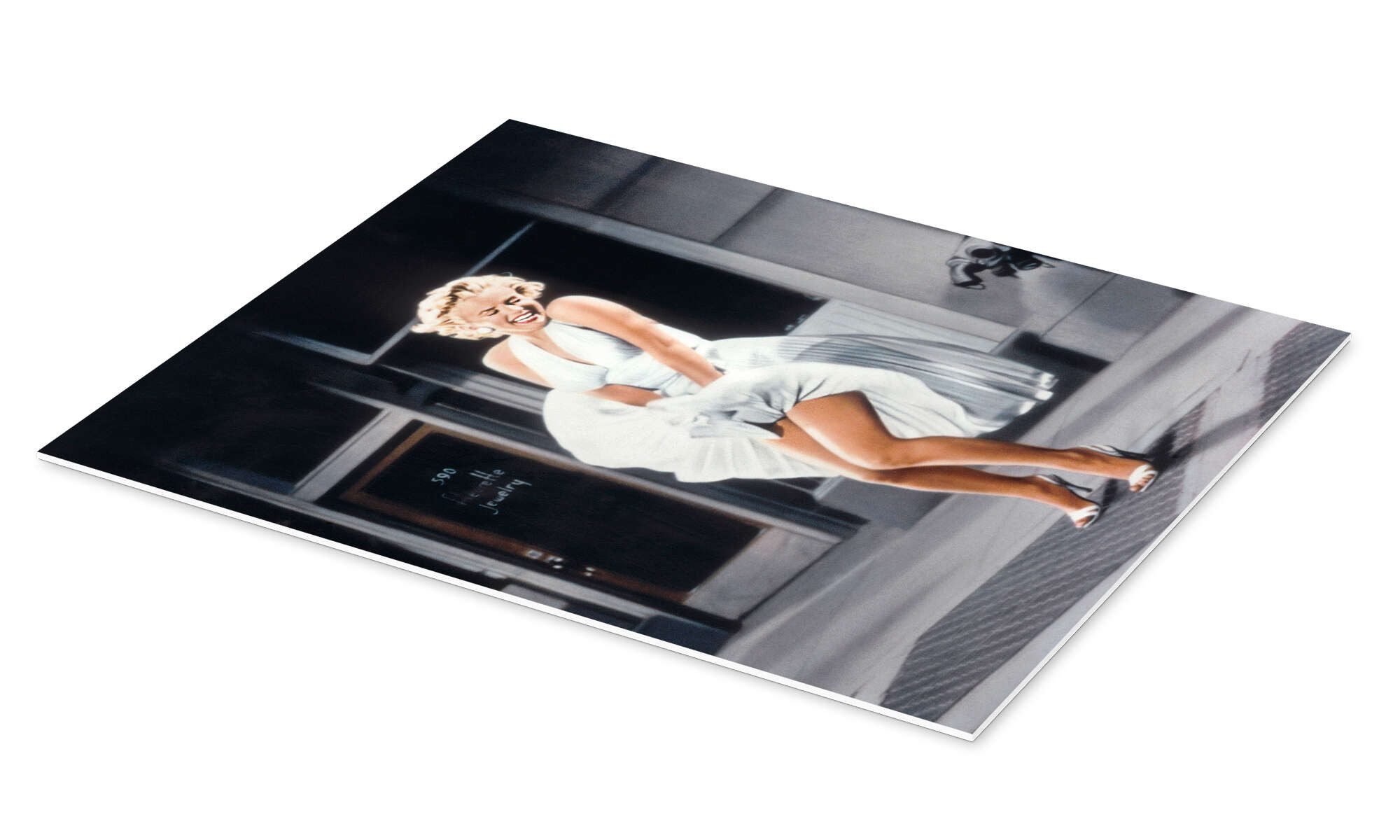 Posterlounge Wandbild Marilyn Monroe, Das verflixte 7. Jahr, 1955, Bridgeman Images, erhältlich als Poster, Leinwandbild, Wandsticker oder Acrylglasbild