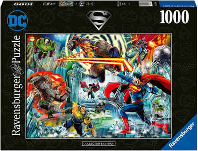 Ravensburger Puzzle Superman, 1000 Puzzleteile, Made in Germany, FSC® - schützt Wald - weltweit