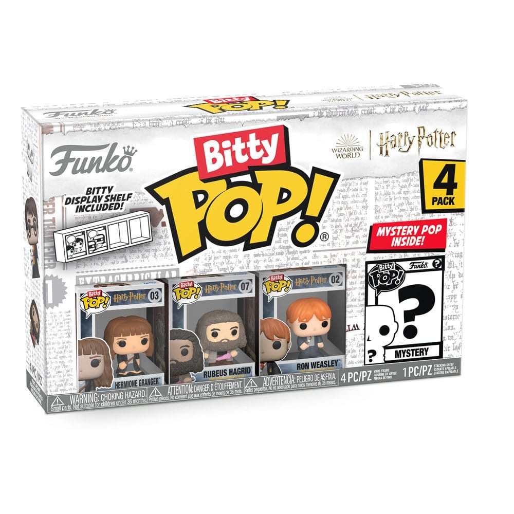 Funko Merchandise-Figur Harry Potter Bitty POP! Vinyl Figuren 4er-Pack Hermine 2,5 cm