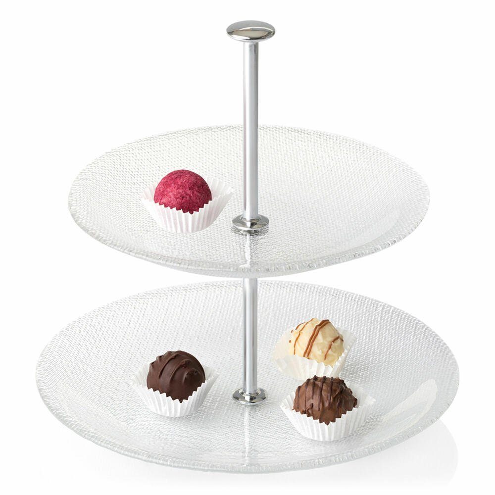 LEONARDO Etagere Pralina Minietagere, Glas