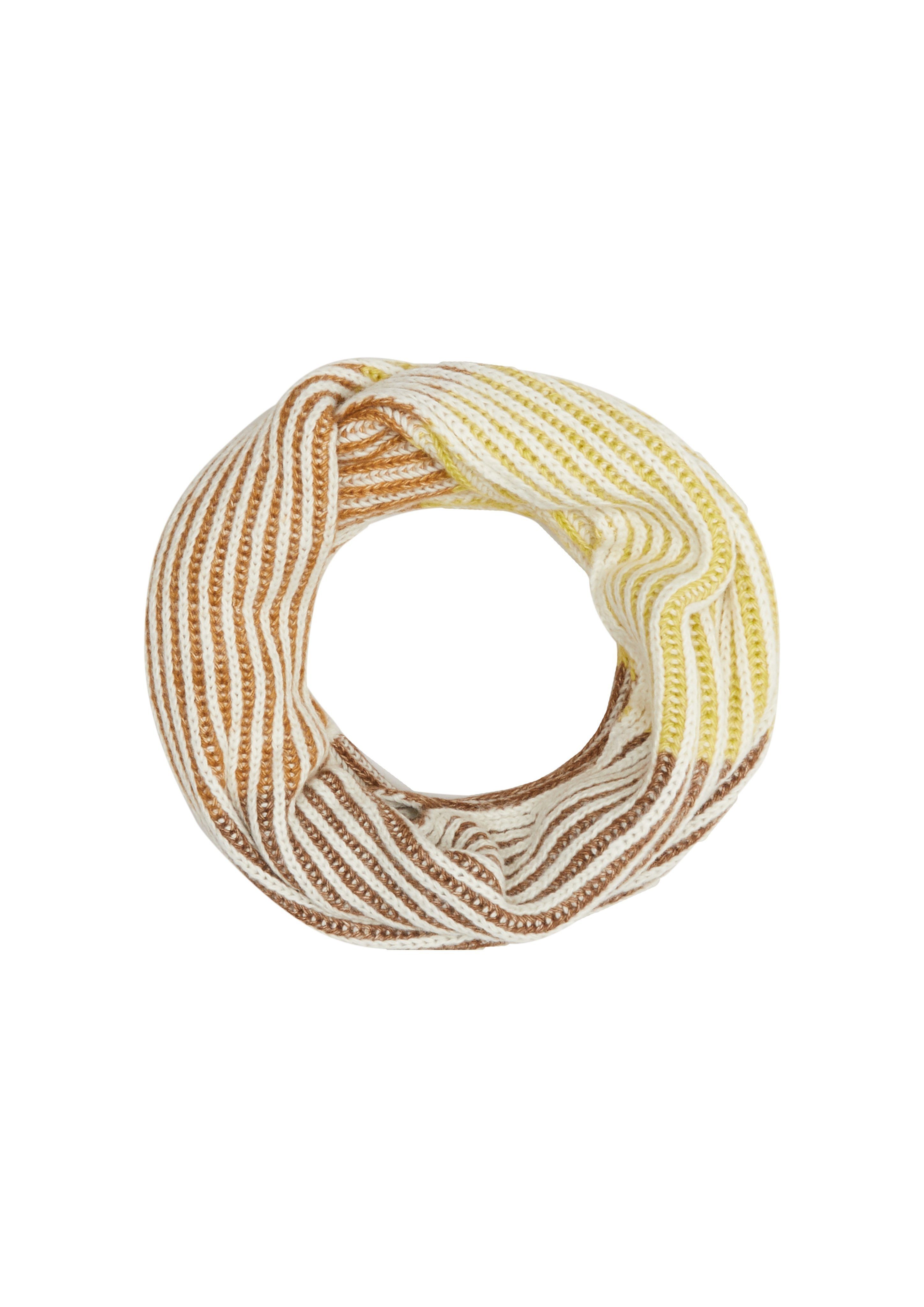 Strickschal Loop-Schal mit Wolle