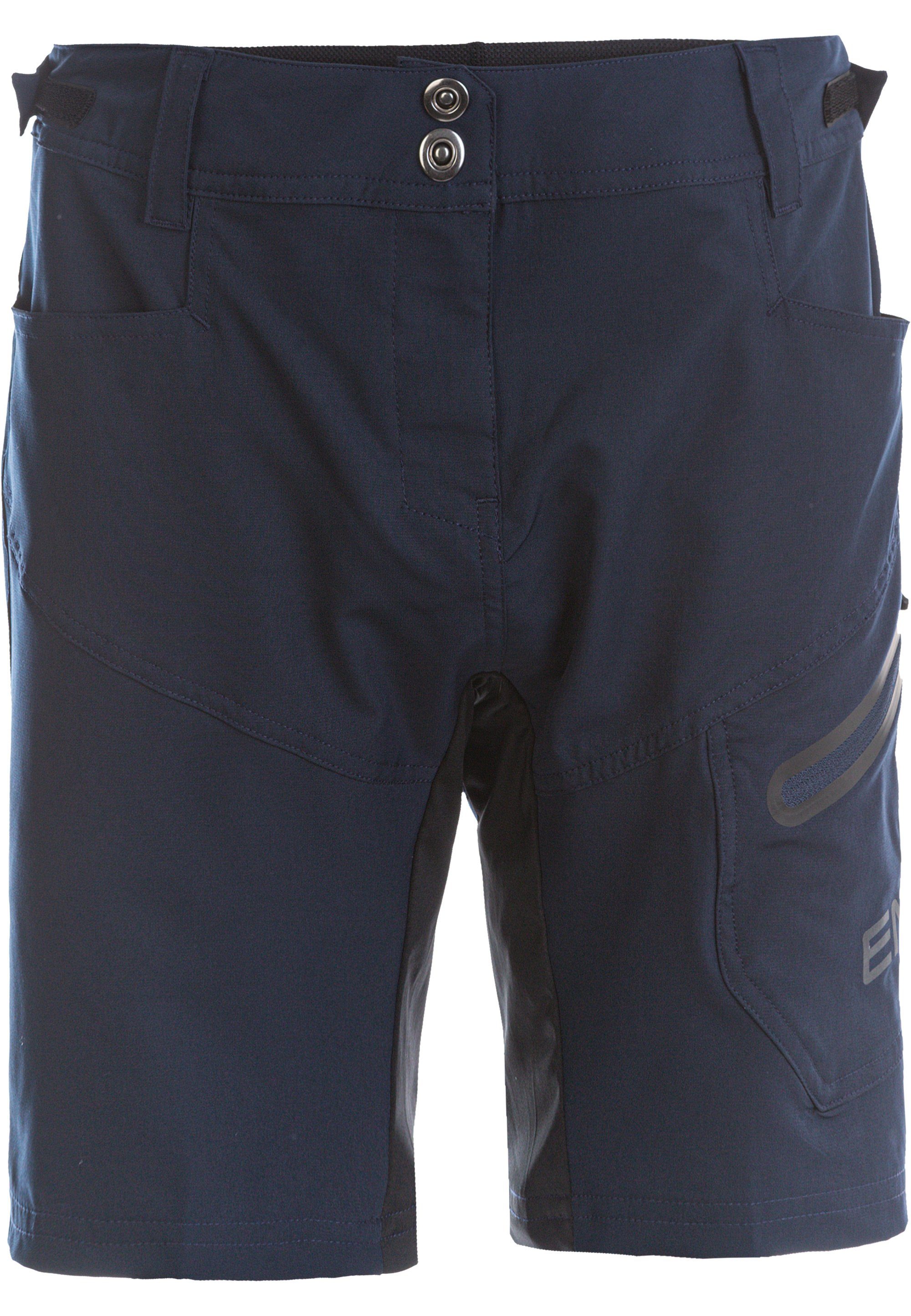 in W 2 Jamilla Shorts mit herausnehmbarer 1 ENDURANCE dunkelblau Innen-Tights Radhose