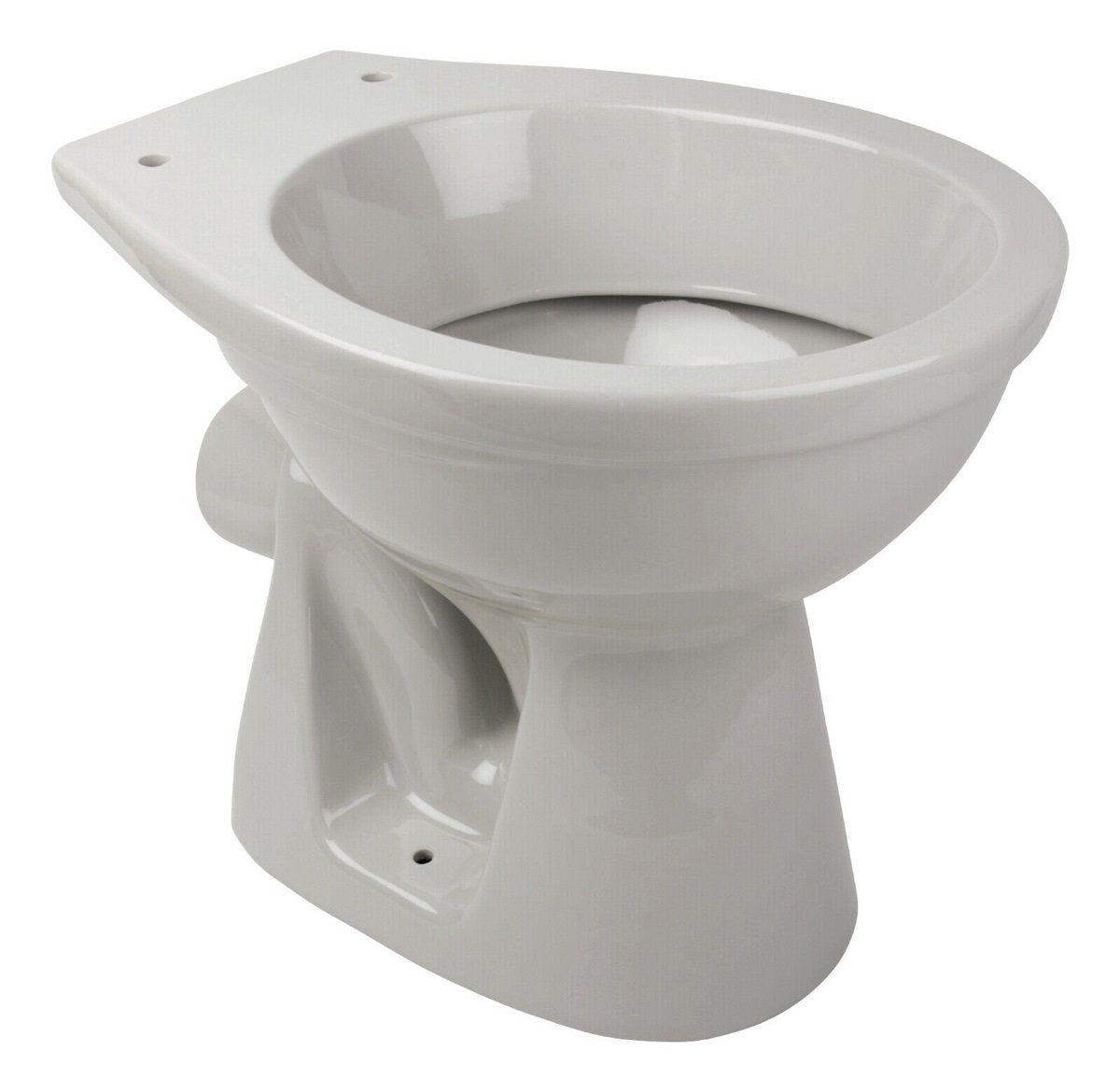 Belvit Tiefspül-WC BV-EW3002, bodenstehend, Abgang waagerecht, Stand-WC Tiefspüler Abgang Wand Waagerecht Toilette WC Manhattan