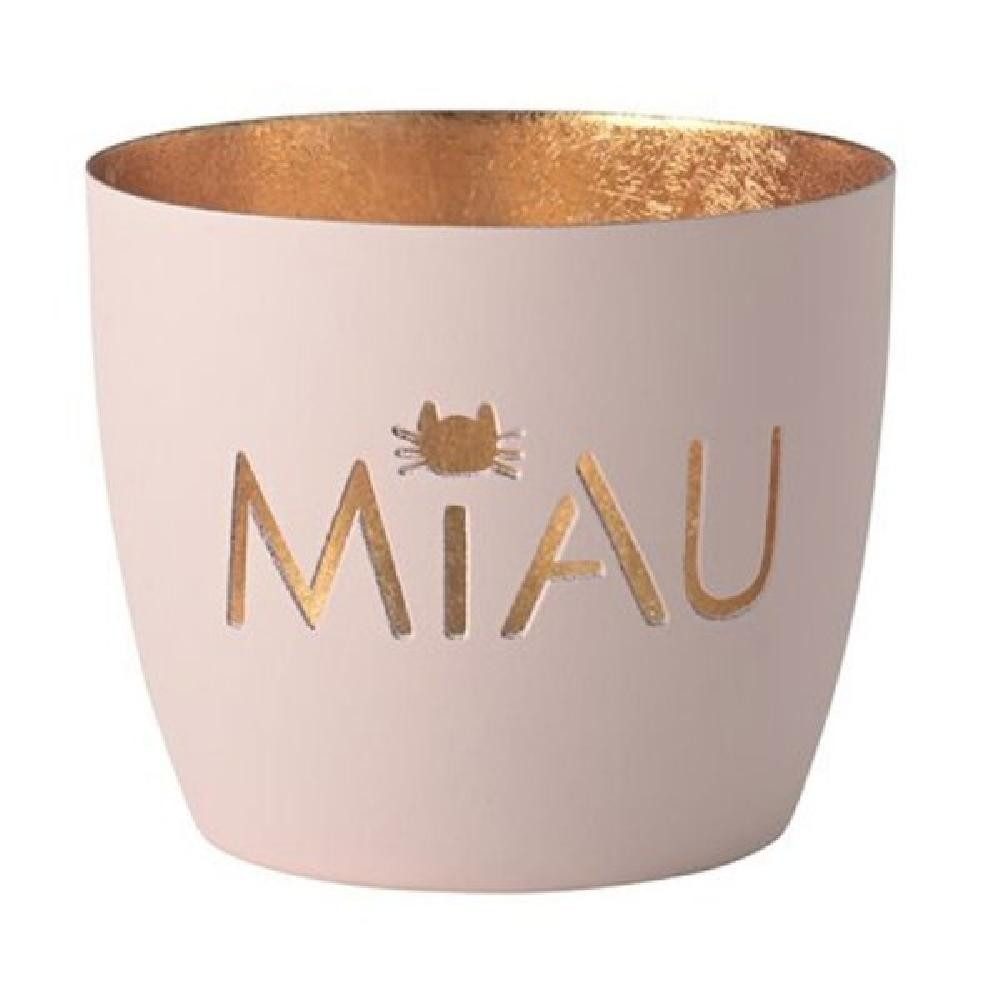 Giftcompany Windlicht Windlicht Madras Miau Pastellrosa/Gold günstig online kaufen