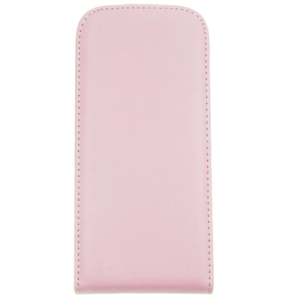 Handytasche Leder Flip Handyhülle für HTC M8 Mini Rosa Schutz Case (Flip Cover)